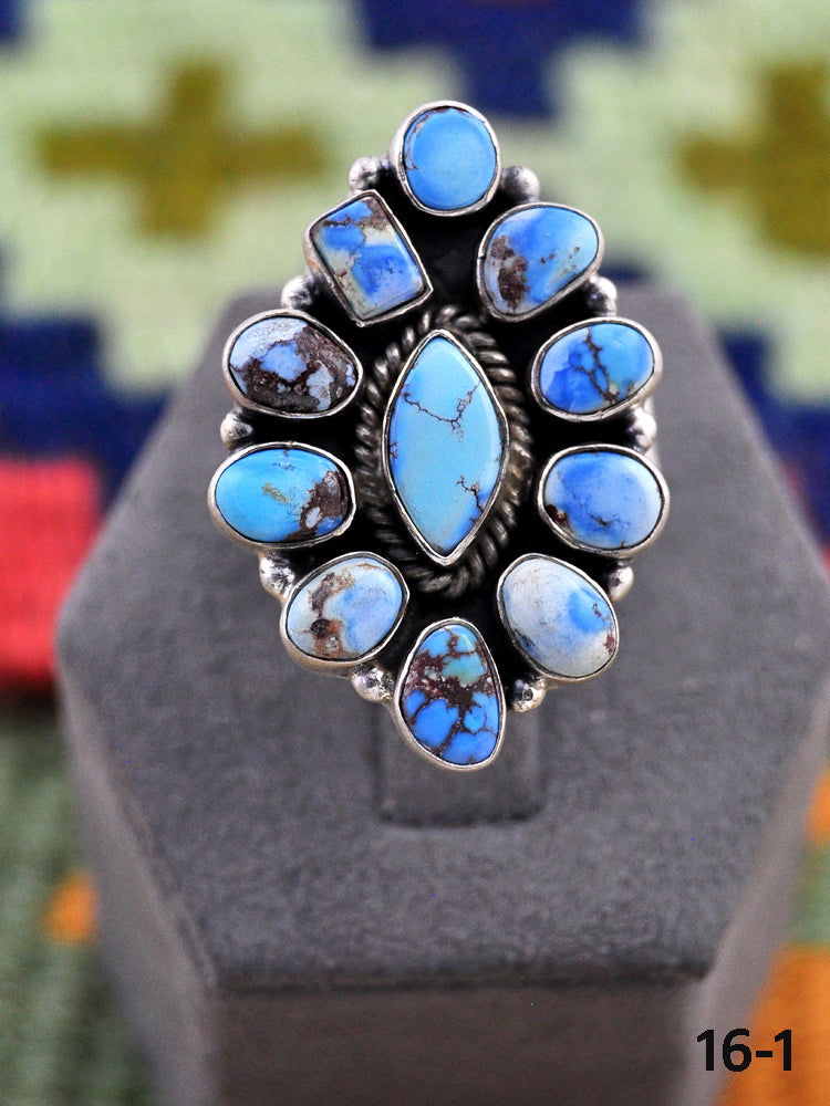Southwest Made Golden Hills Adjustable Ring