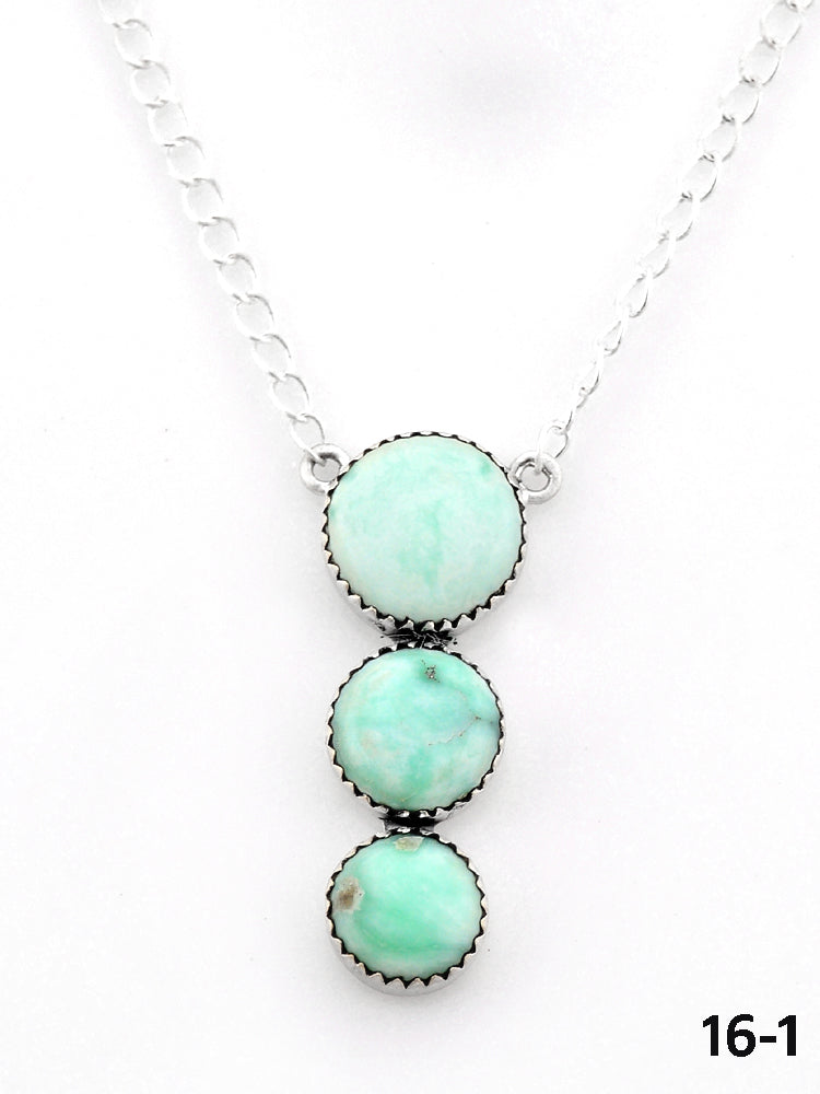 Southwest Made Paloma & Sterling Silver Necklace