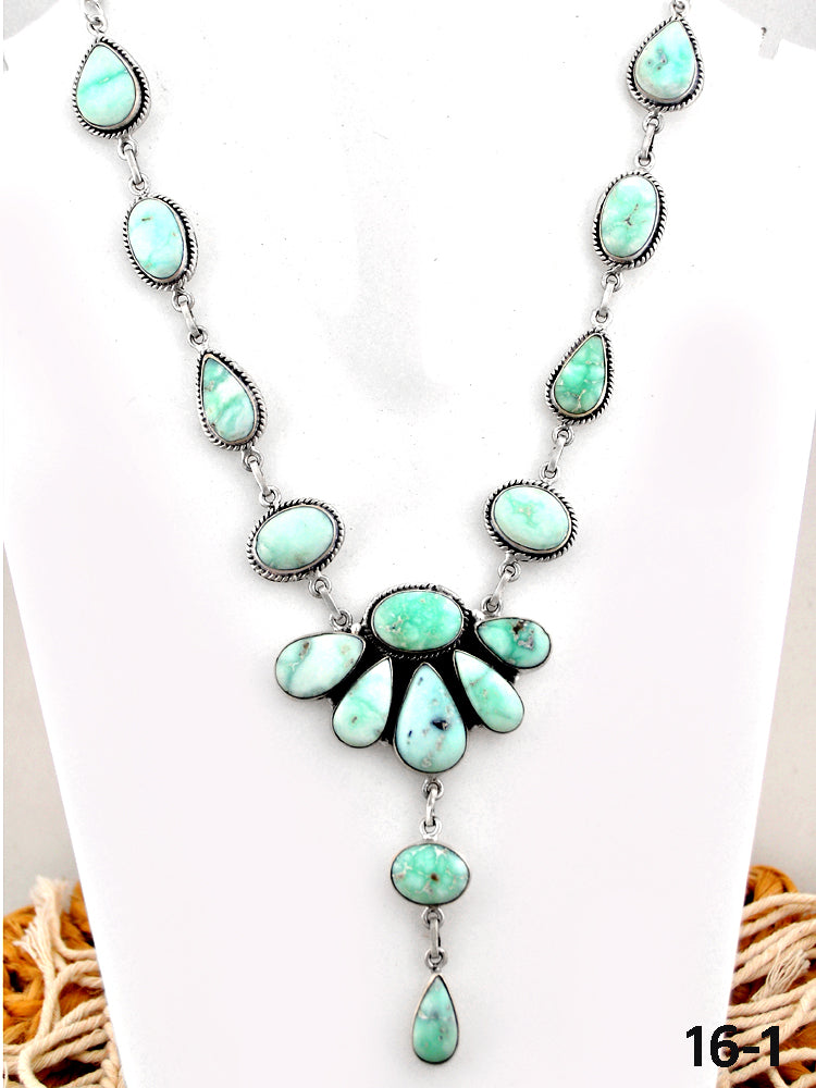 Southwest Made Paloma & Sterling Silver Necklace