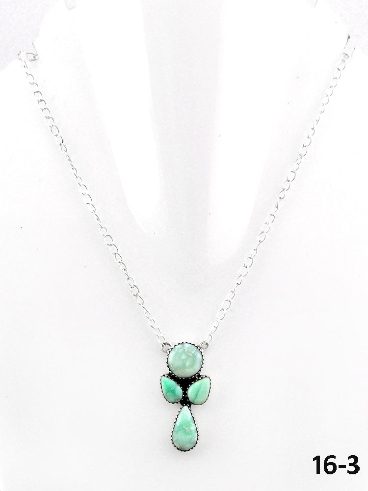Southwest Made Paloma & Sterling Silver Necklace