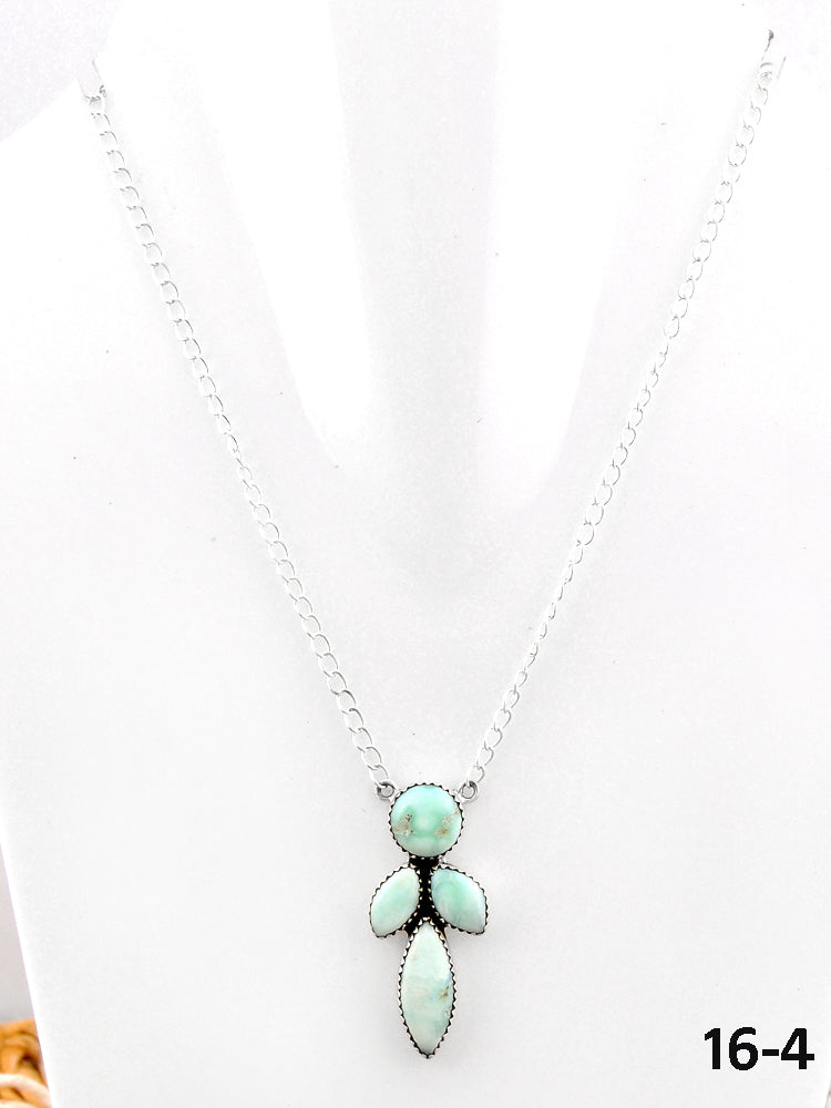 Southwest Made Paloma & Sterling Silver Necklace