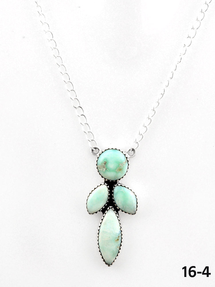 Southwest Made Paloma & Sterling Silver Necklace
