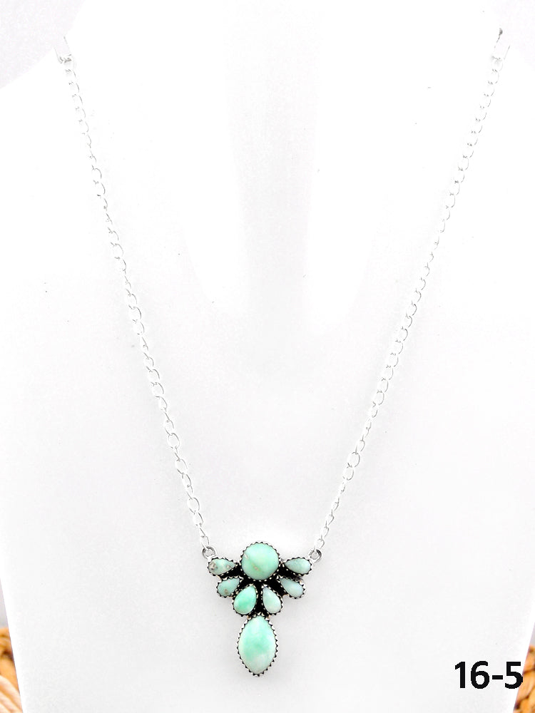 Southwest Made Paloma & Sterling Silver Necklace
