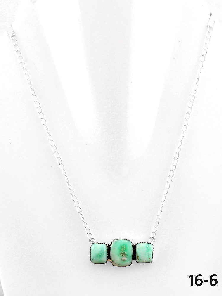 Southwest Made Paloma & Sterling Silver Necklace