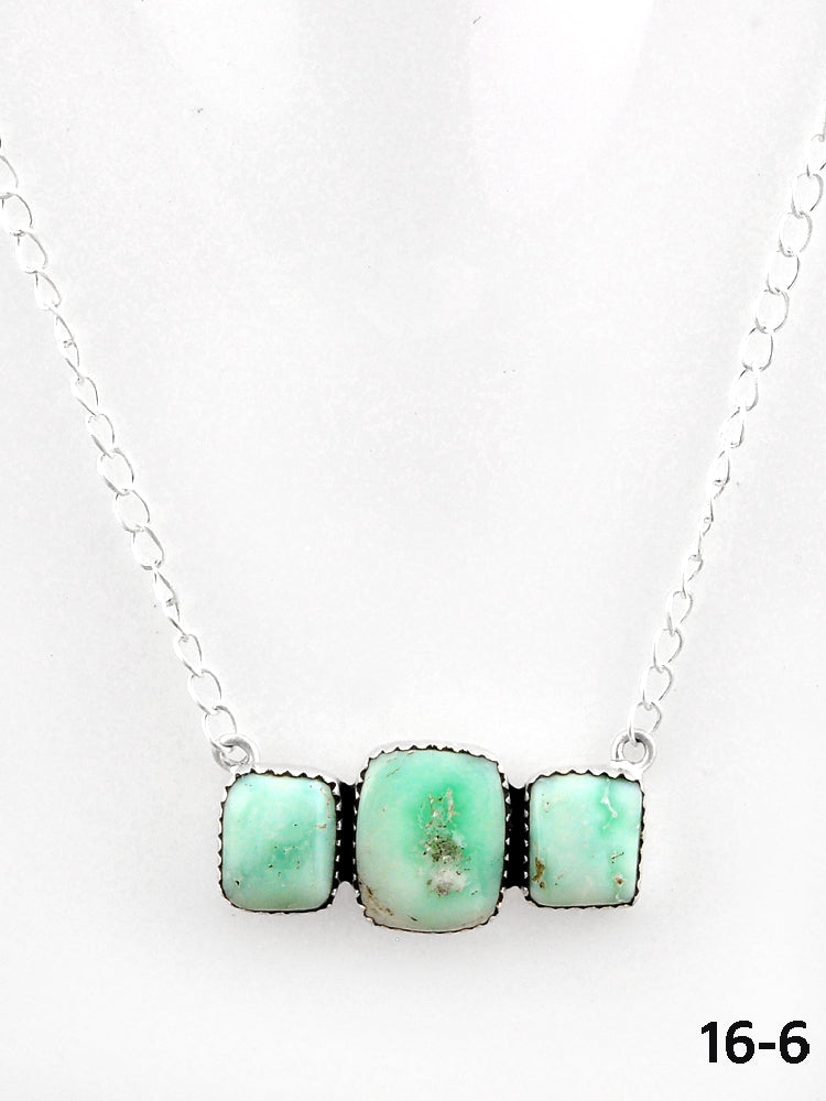 Southwest Made Paloma & Sterling Silver Necklace