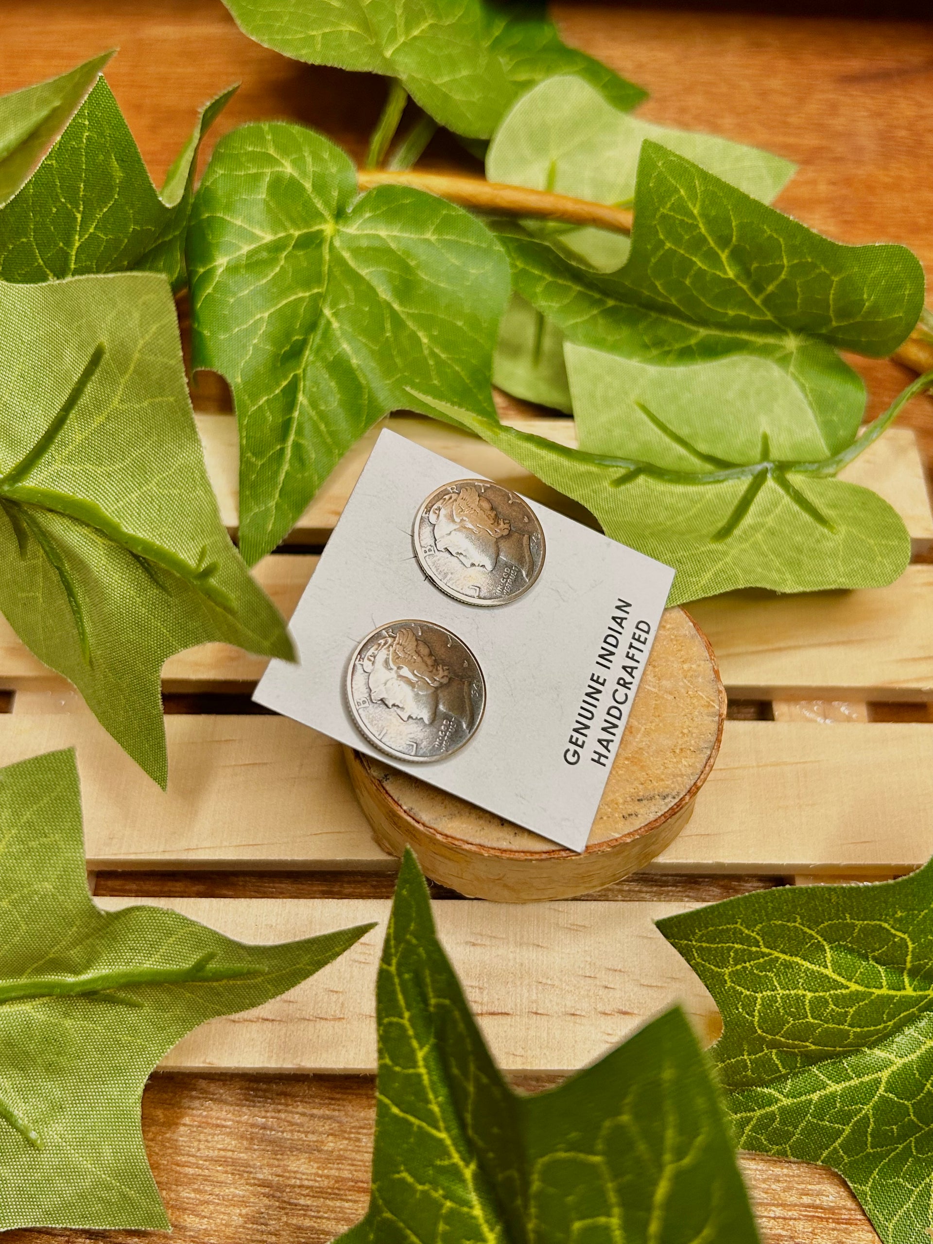 Dylan Hopper Made Sterling Silver Post Earrings