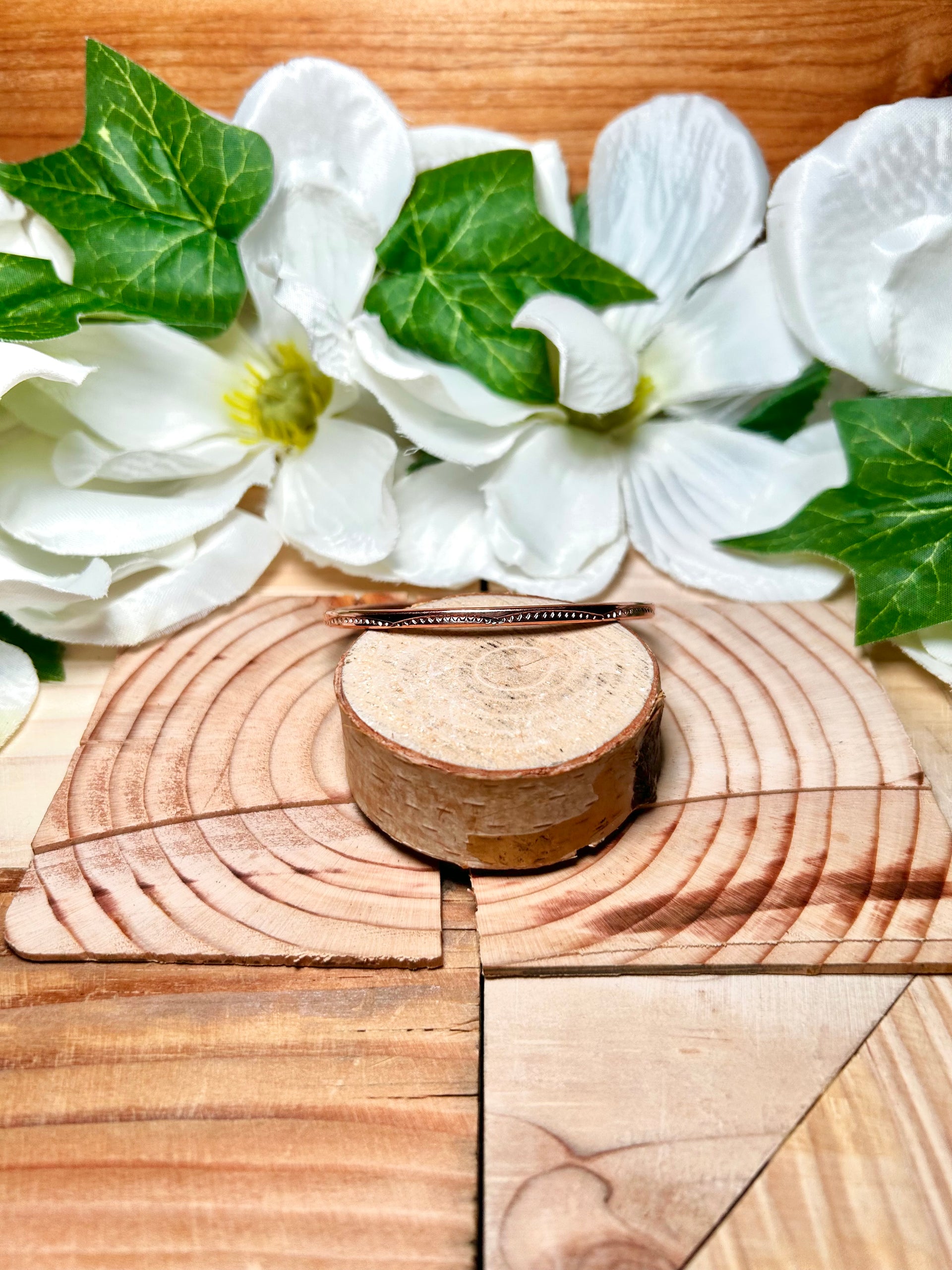 Navajo Made Copper Cuff Bracelet