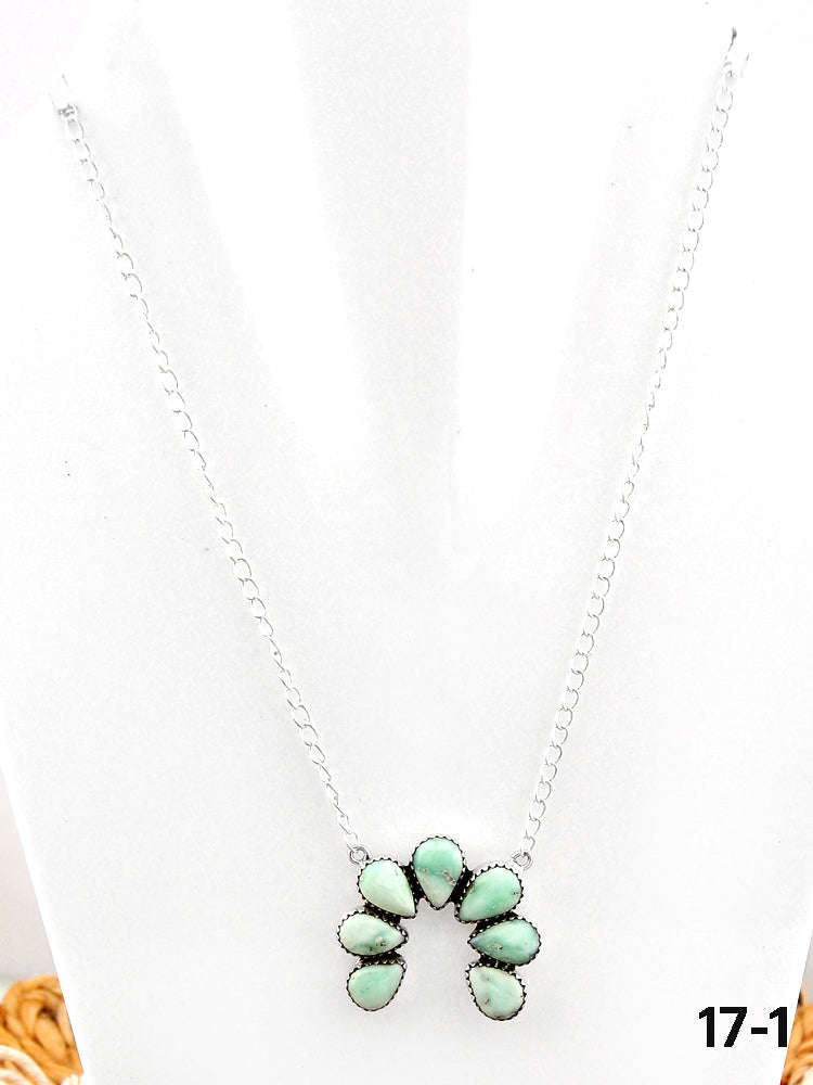 Southwest Made Paloma & Sterling Silver Naja Necklace