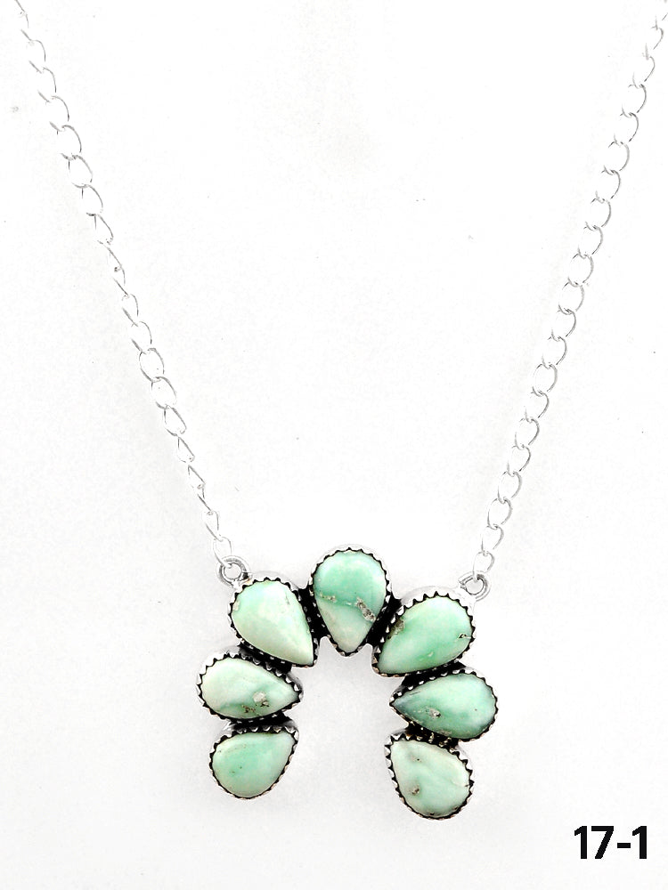 Southwest Made Paloma & Sterling Silver Naja Necklace