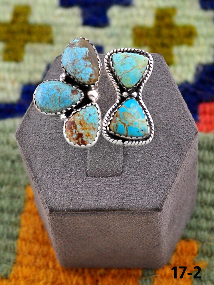 Southwest Handmade Number 8 & Sterling Silver Ring