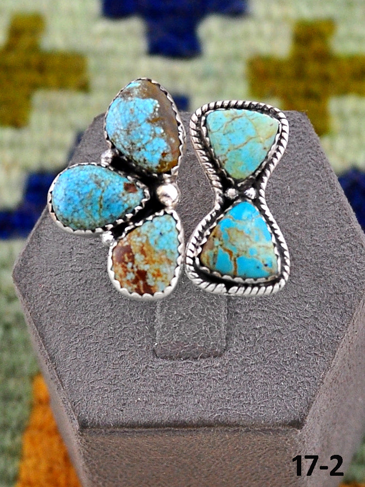 Southwest Handmade Number 8 & Sterling Silver Ring