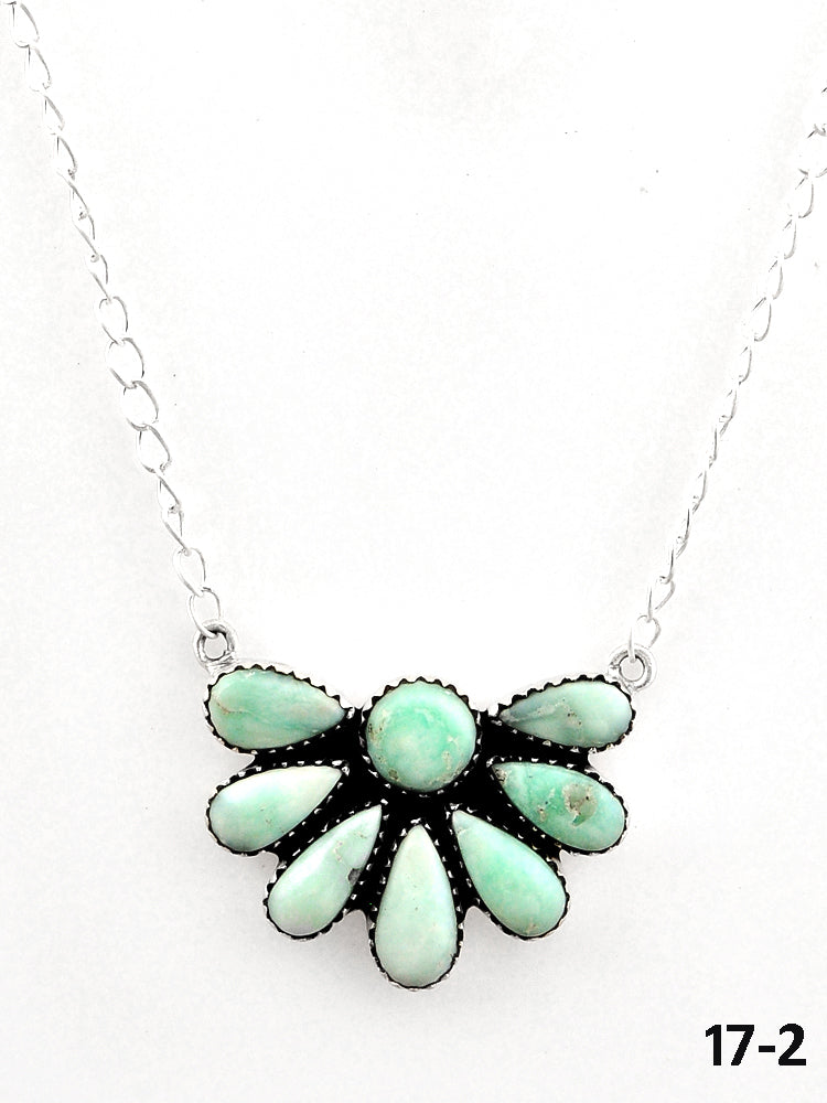 Southwest Made Paloma & Sterling Silver Necklace