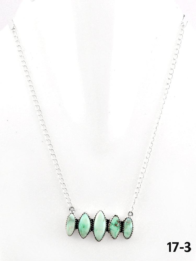 Southwest Made Paloma & Sterling Silver Necklace