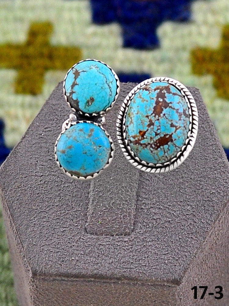 Southwest Handmade Number 8 & Sterling Silver Ring