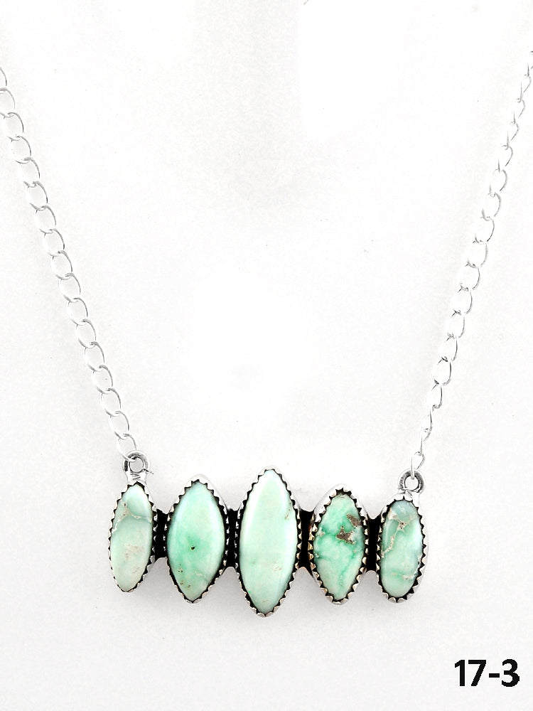 Southwest Made Paloma & Sterling Silver Necklace