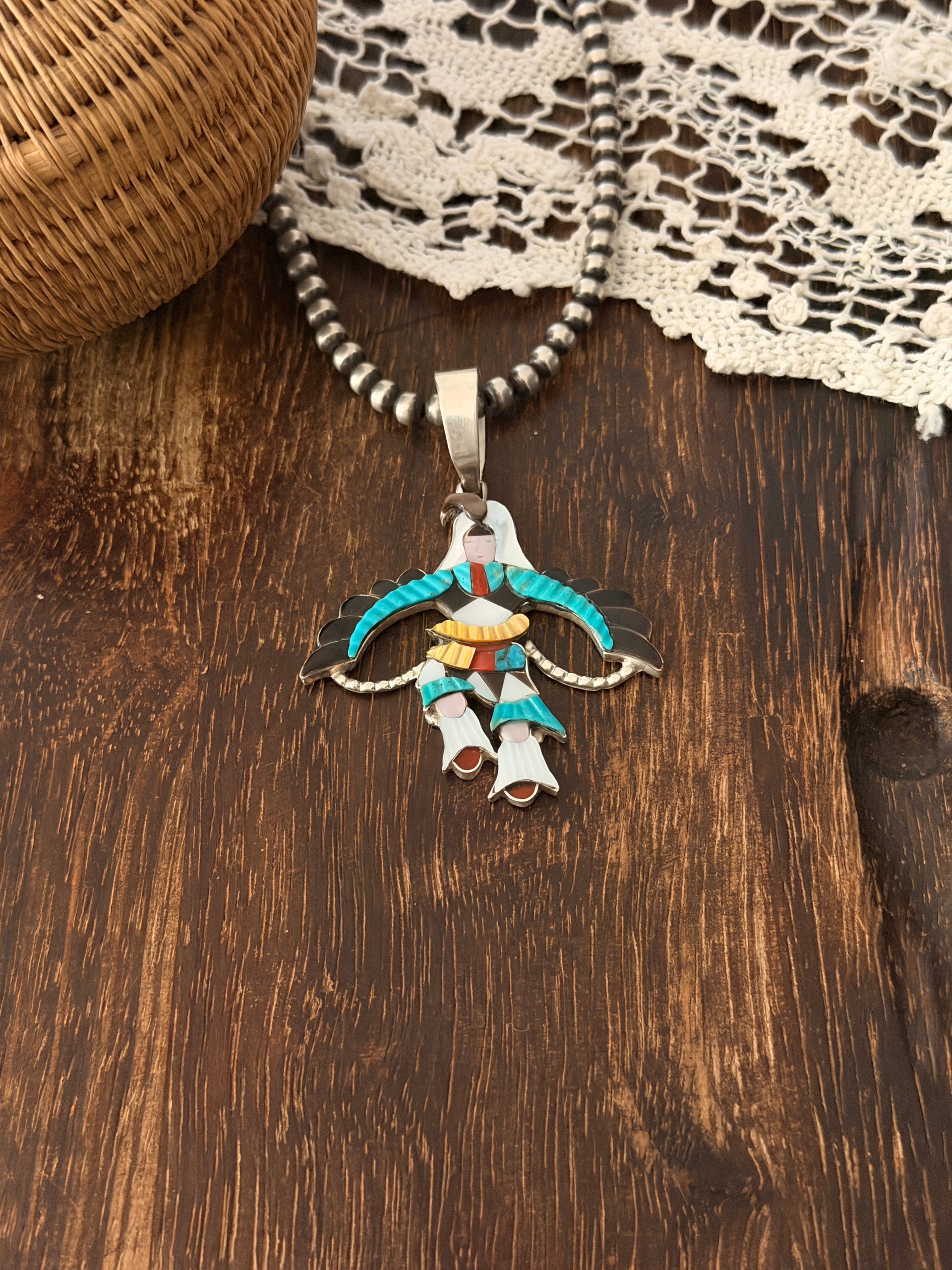 Jonathan Bayook Multi Stone & Sterling Silver Pendant