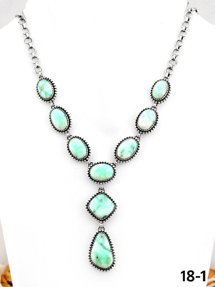 Southwest Made Paloma & Sterling Silver Necklace