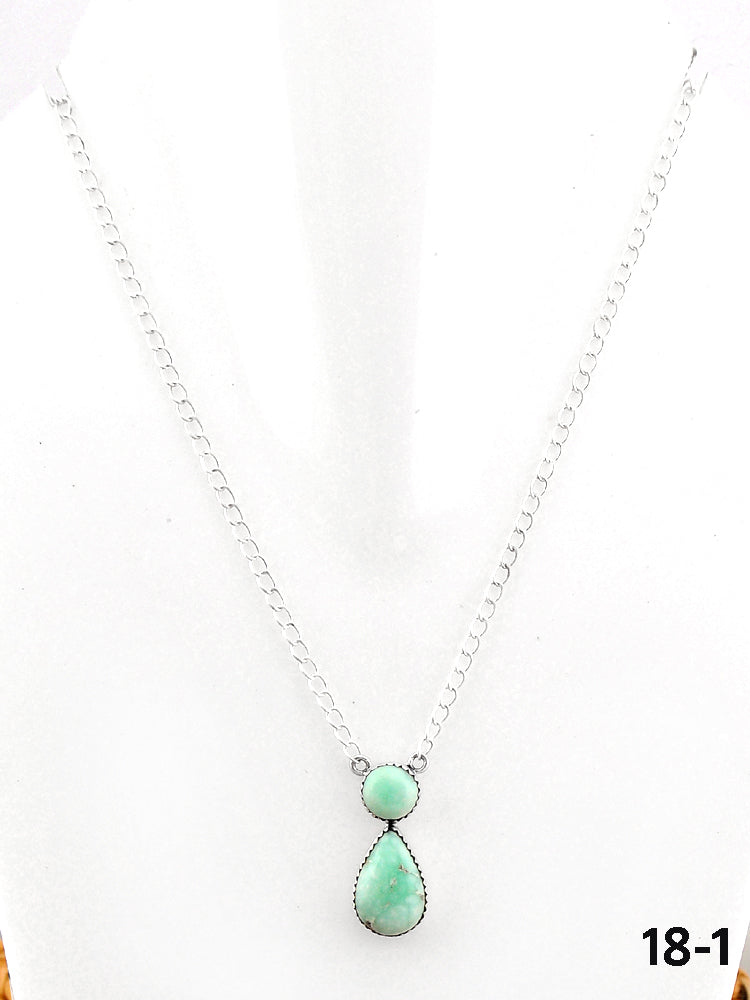 Southwest Made Paloma & Sterling Silver Necklace