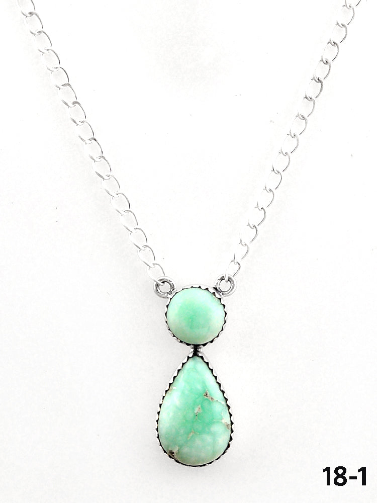 Southwest Made Paloma & Sterling Silver Necklace