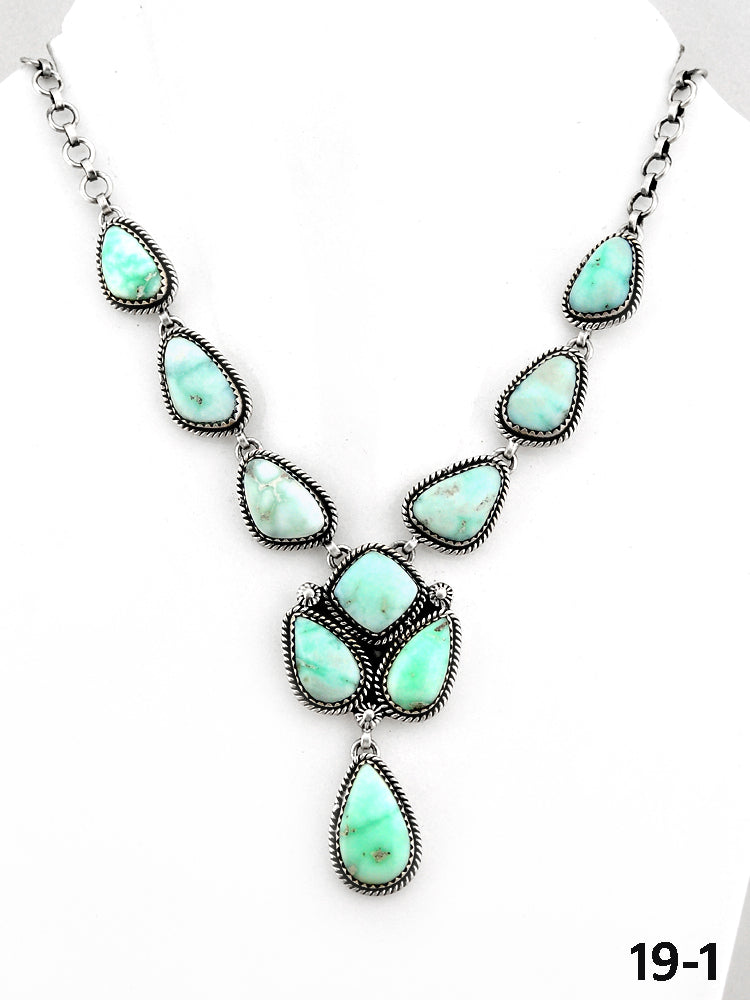Southwest Made Paloma & Sterling Silver Necklace