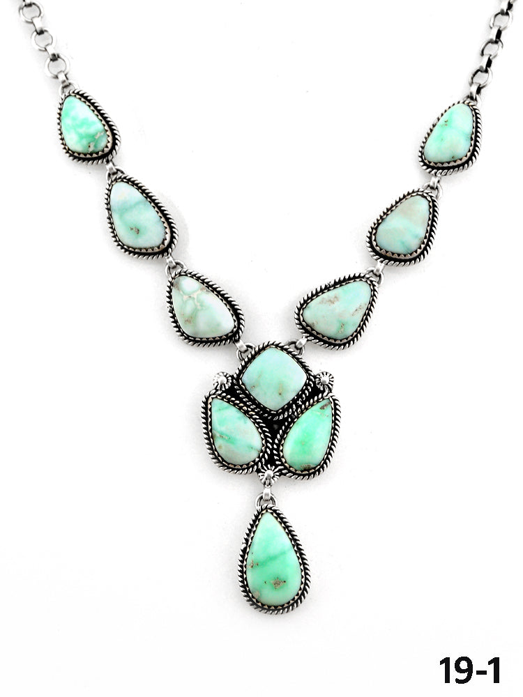 Southwest Made Paloma & Sterling Silver Necklace