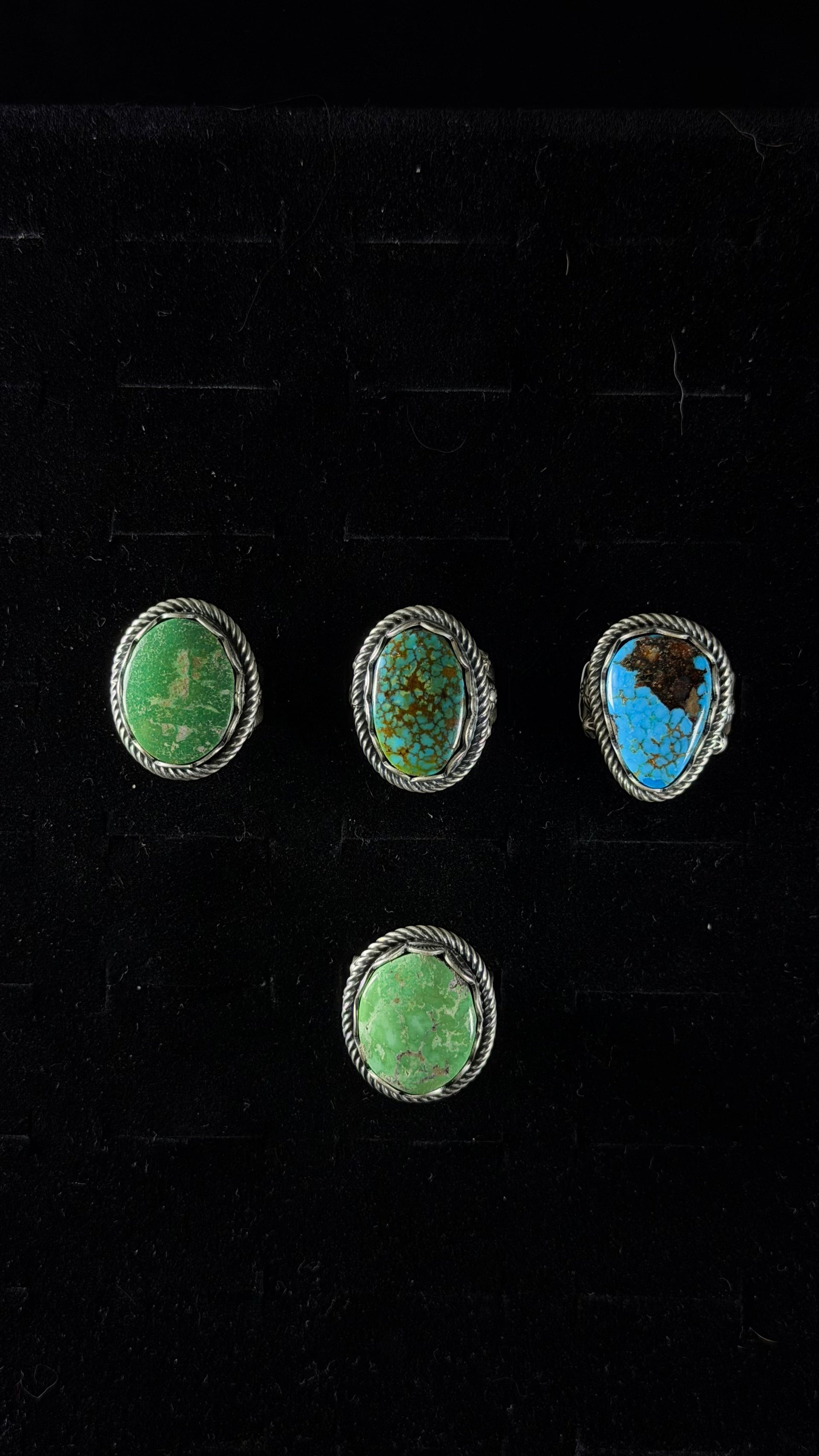 Jackson Hoskie Turquoise & Sterling Silver Ring