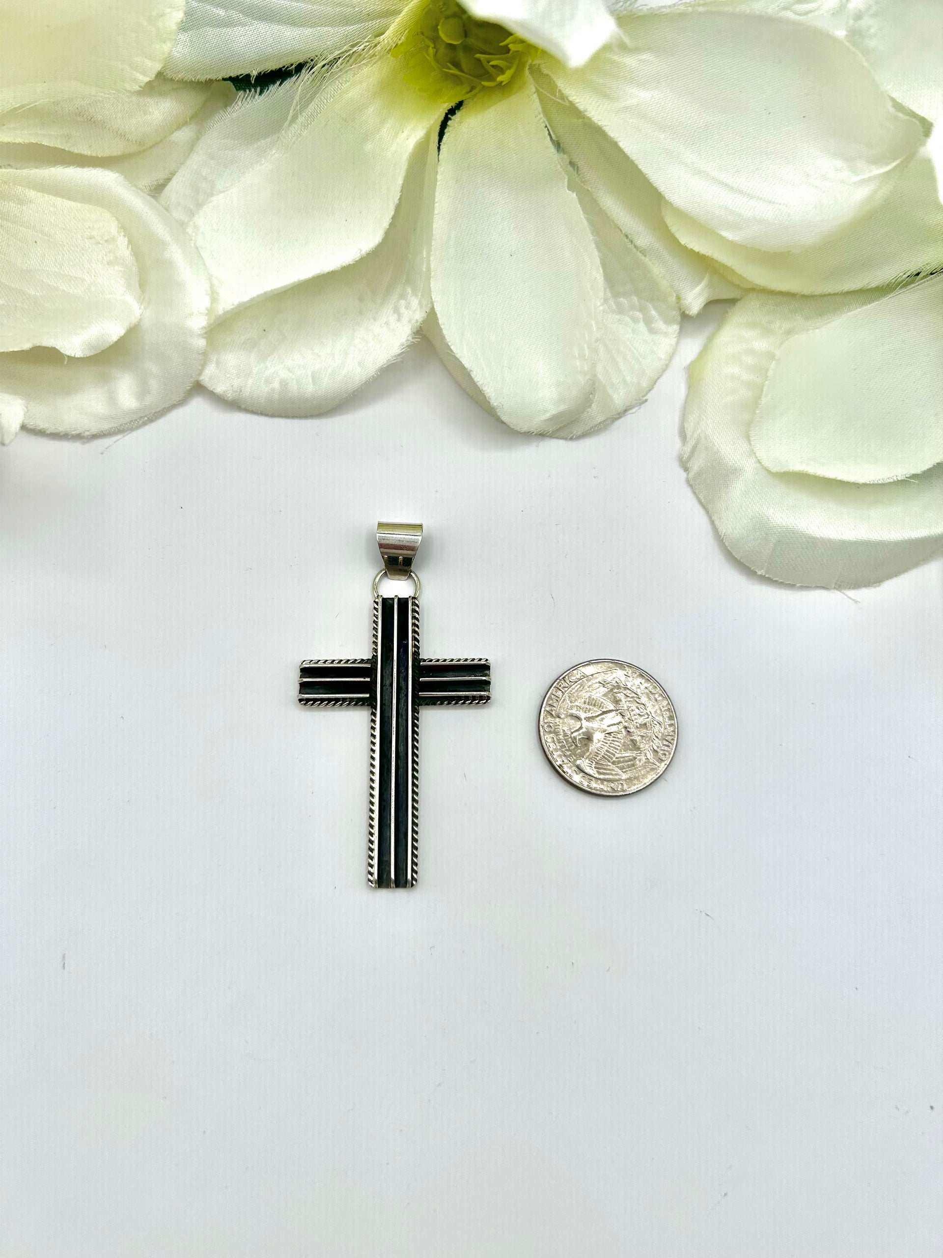 Navajo Made Sterling Silver Pendant
