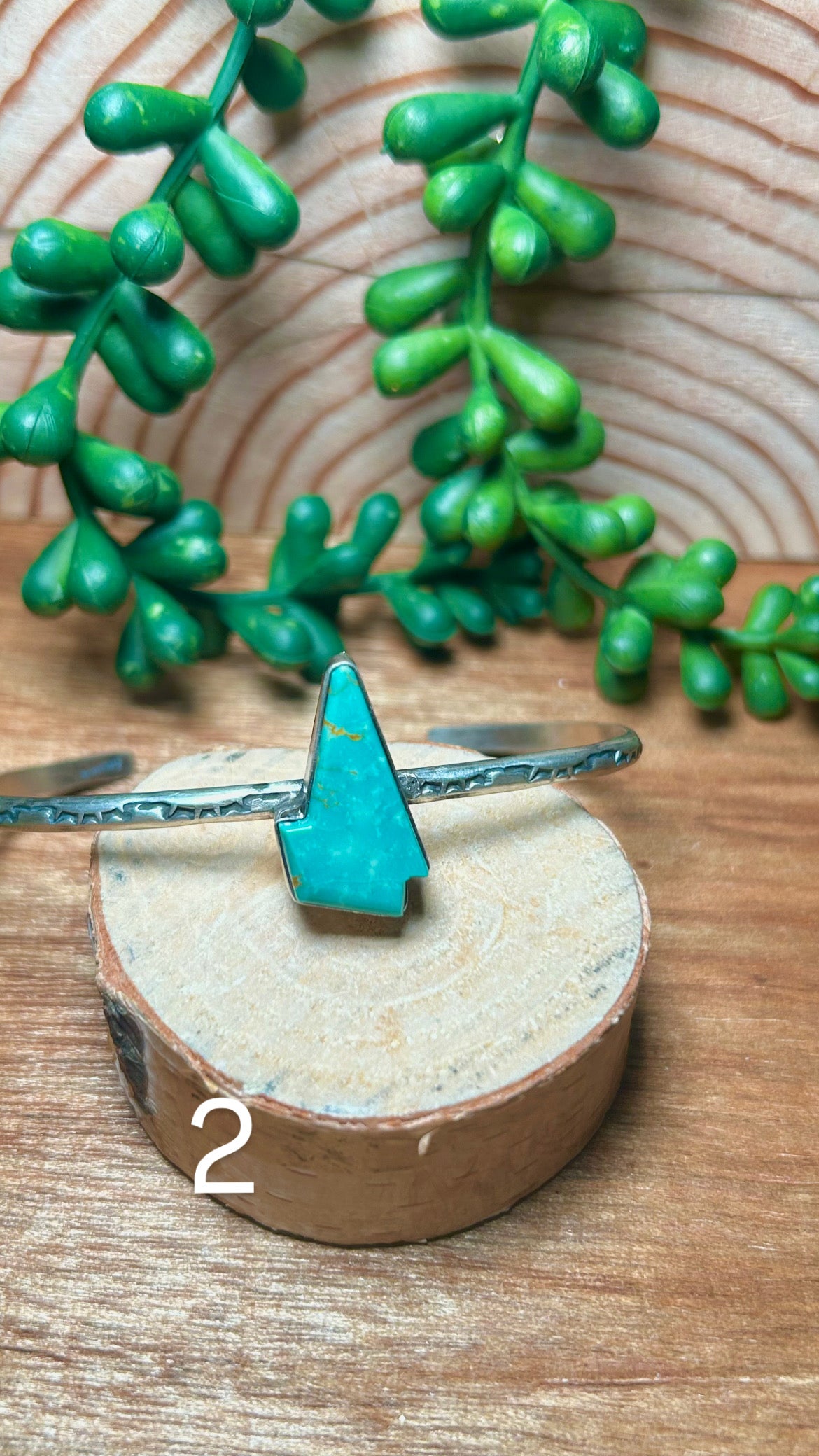 Donovan Skeets Kingman Turquoise& Sterling Silver Cuff Bracelet