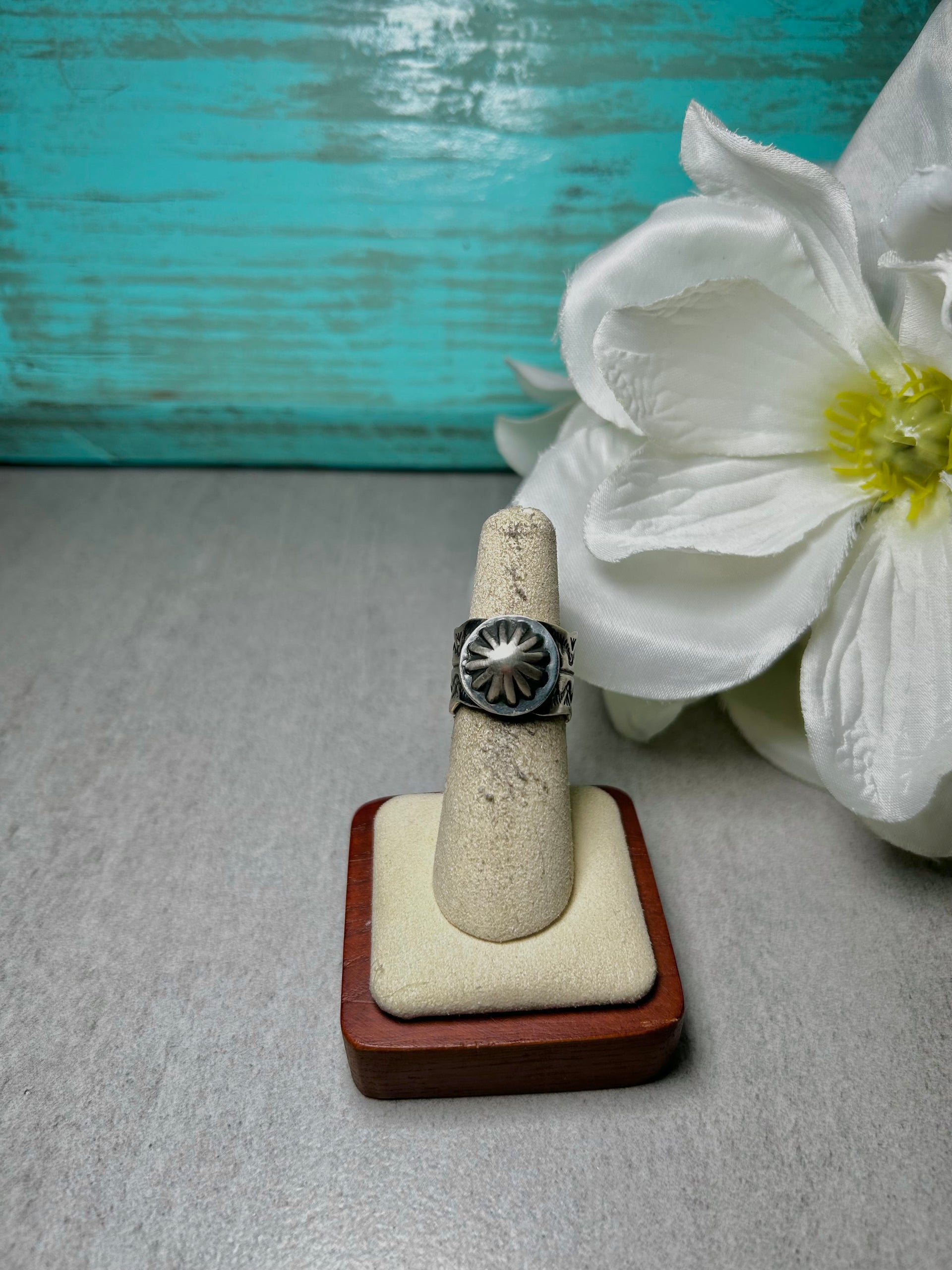 Navajo Made Sterling Silver Ring