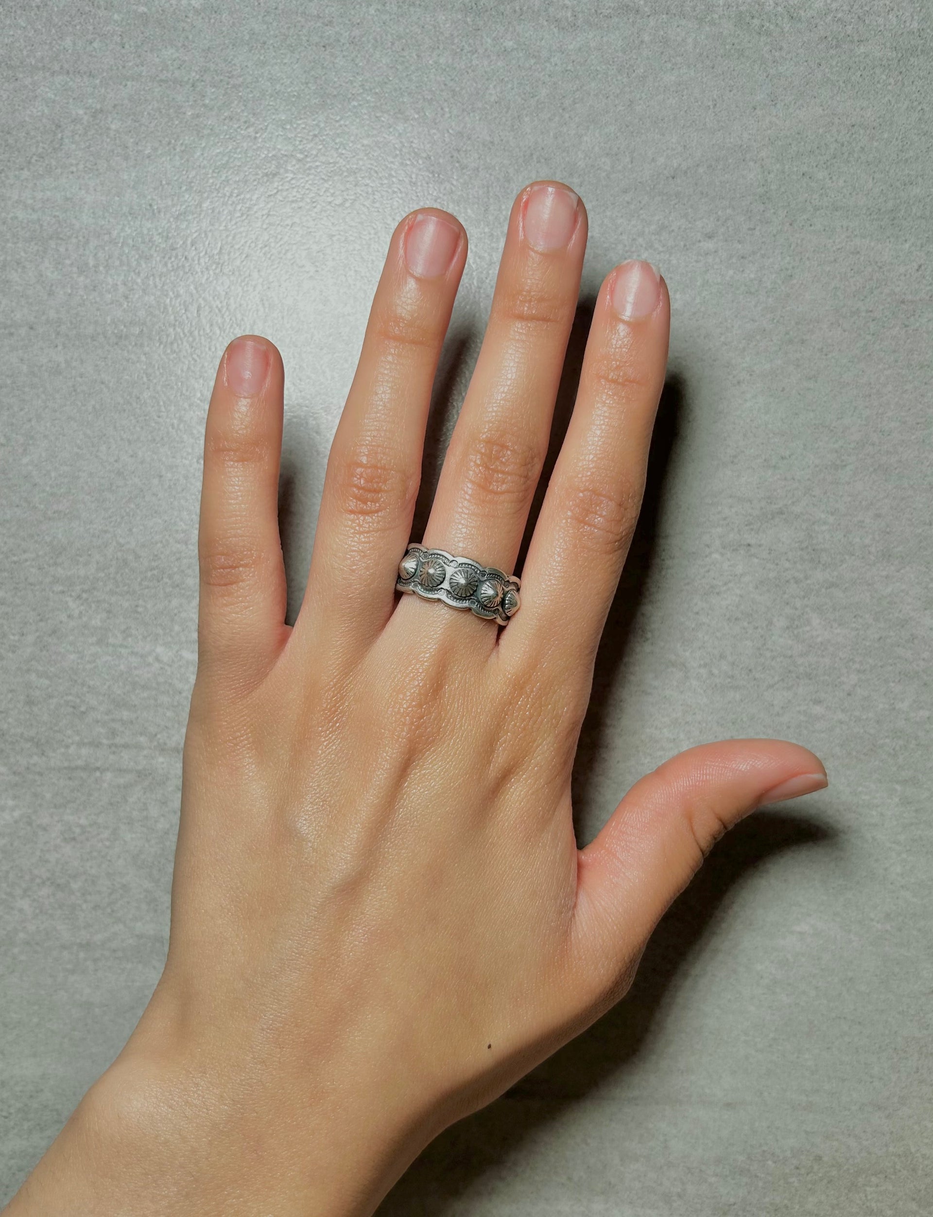 Navajo Made Sterling Silver Ring