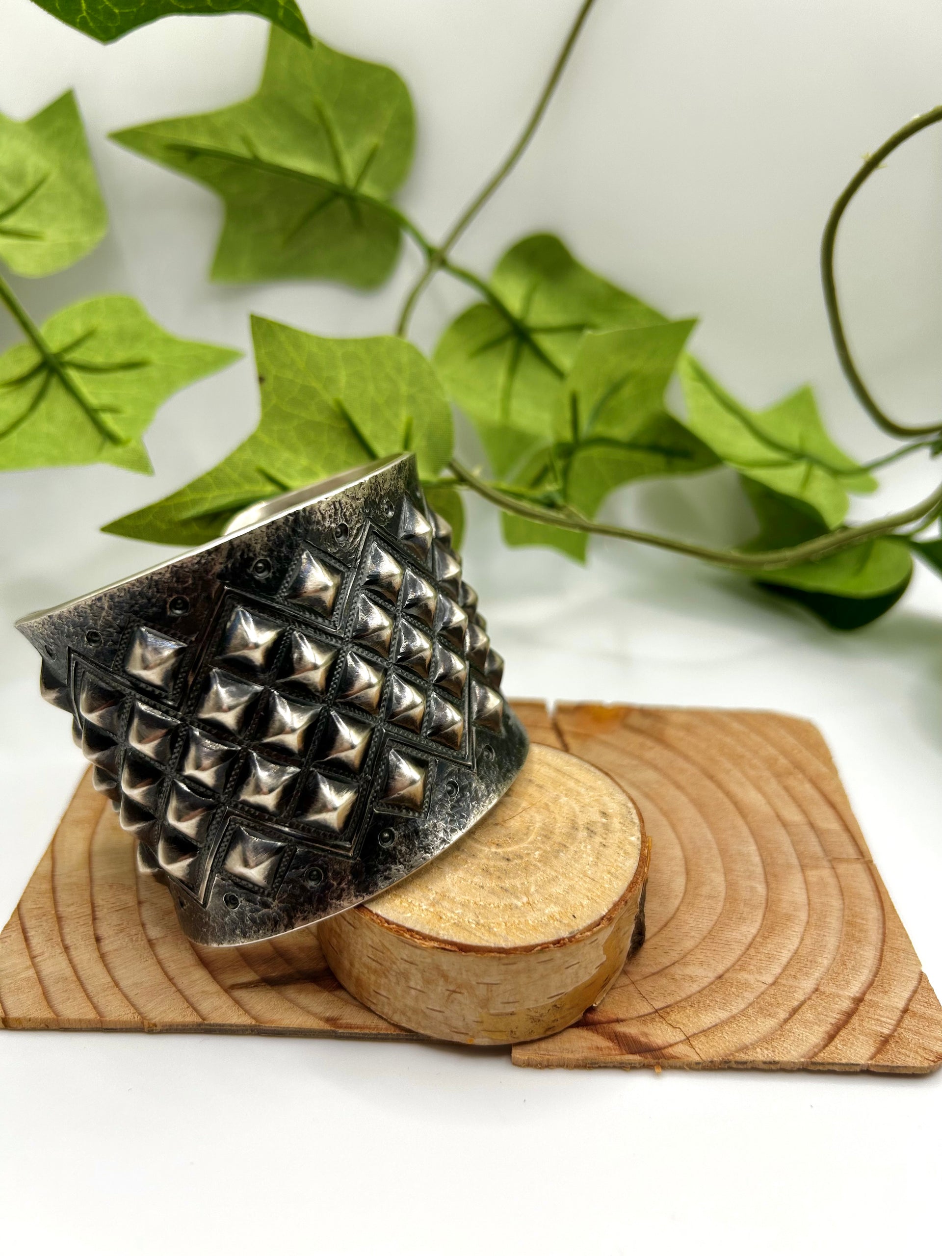 Navajo Made Sterling Silver Cuff Bracelet