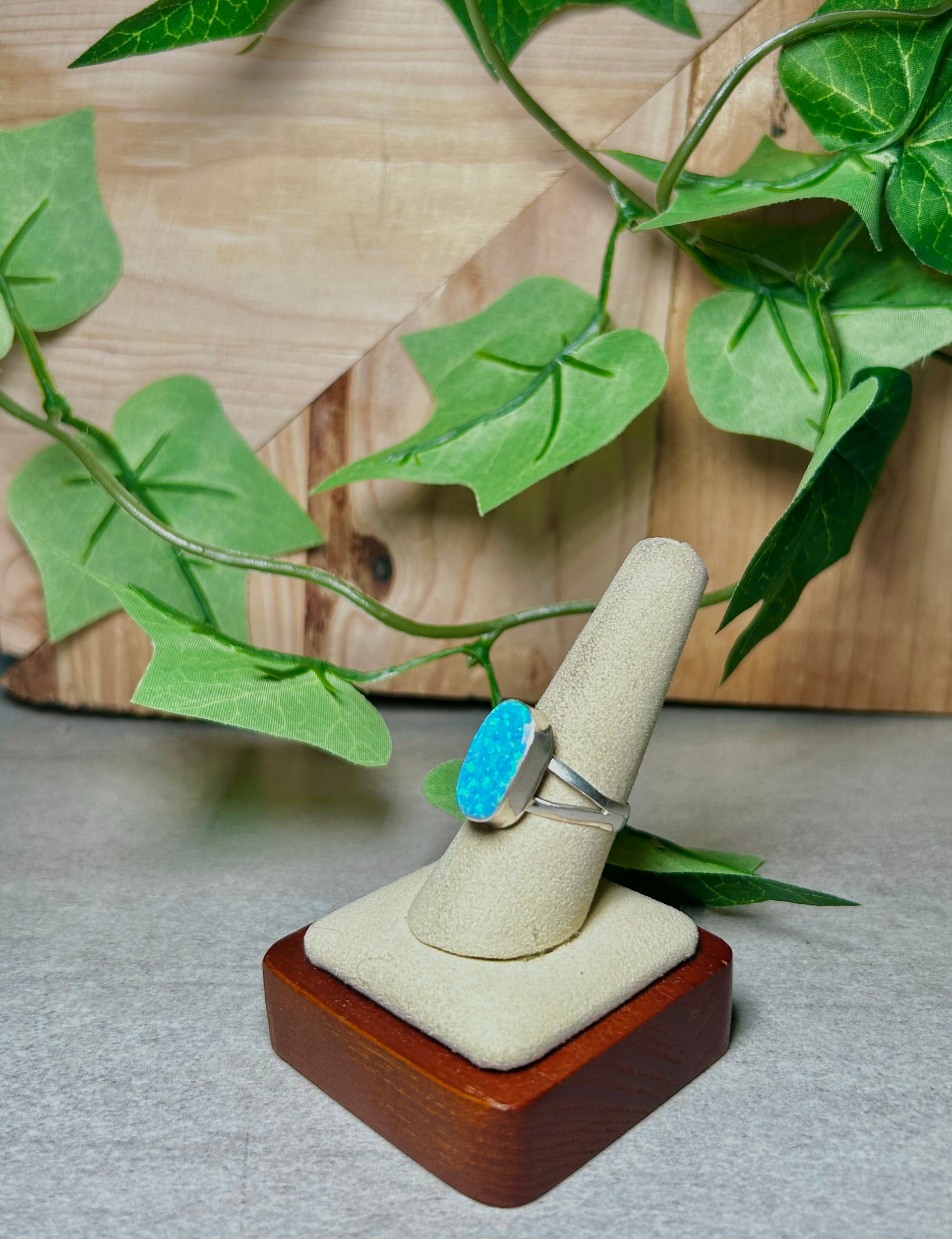 Victor Thompson Opal & Sterling Silver Ring