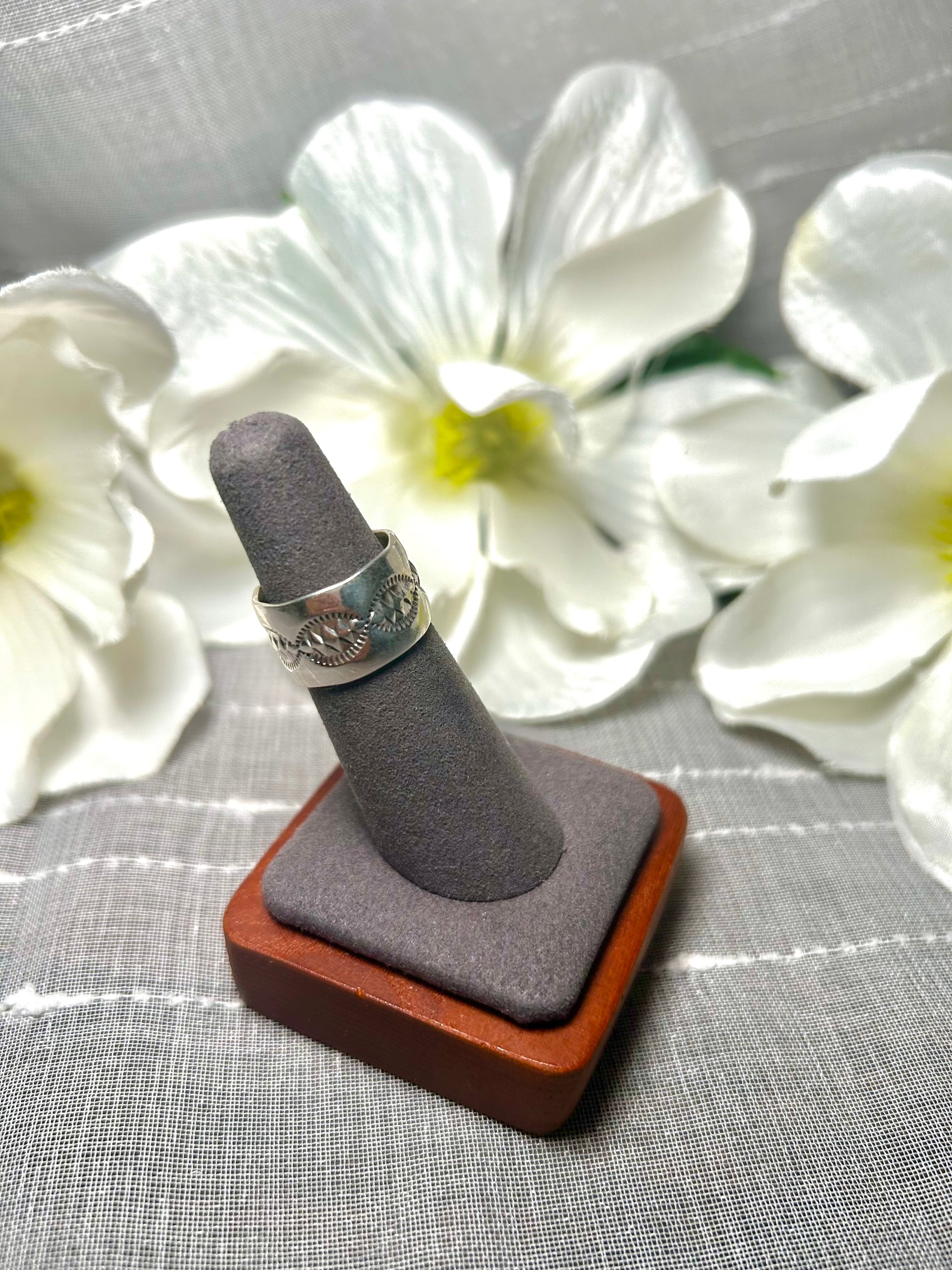 Navajo Sterling Silver Ring Size 5.5