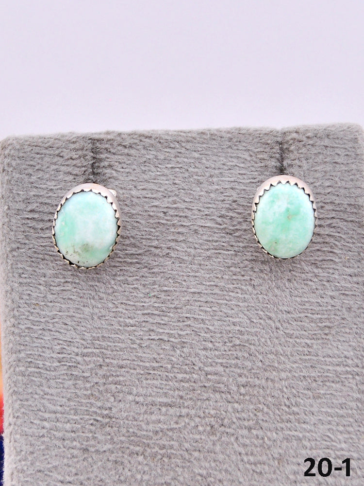 Southwest Made Paloma & Sterling Silver Post Earrings