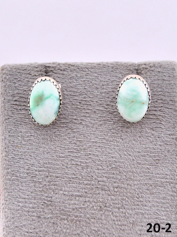 Southwest Made Paloma & Sterling Silver Post Earrings