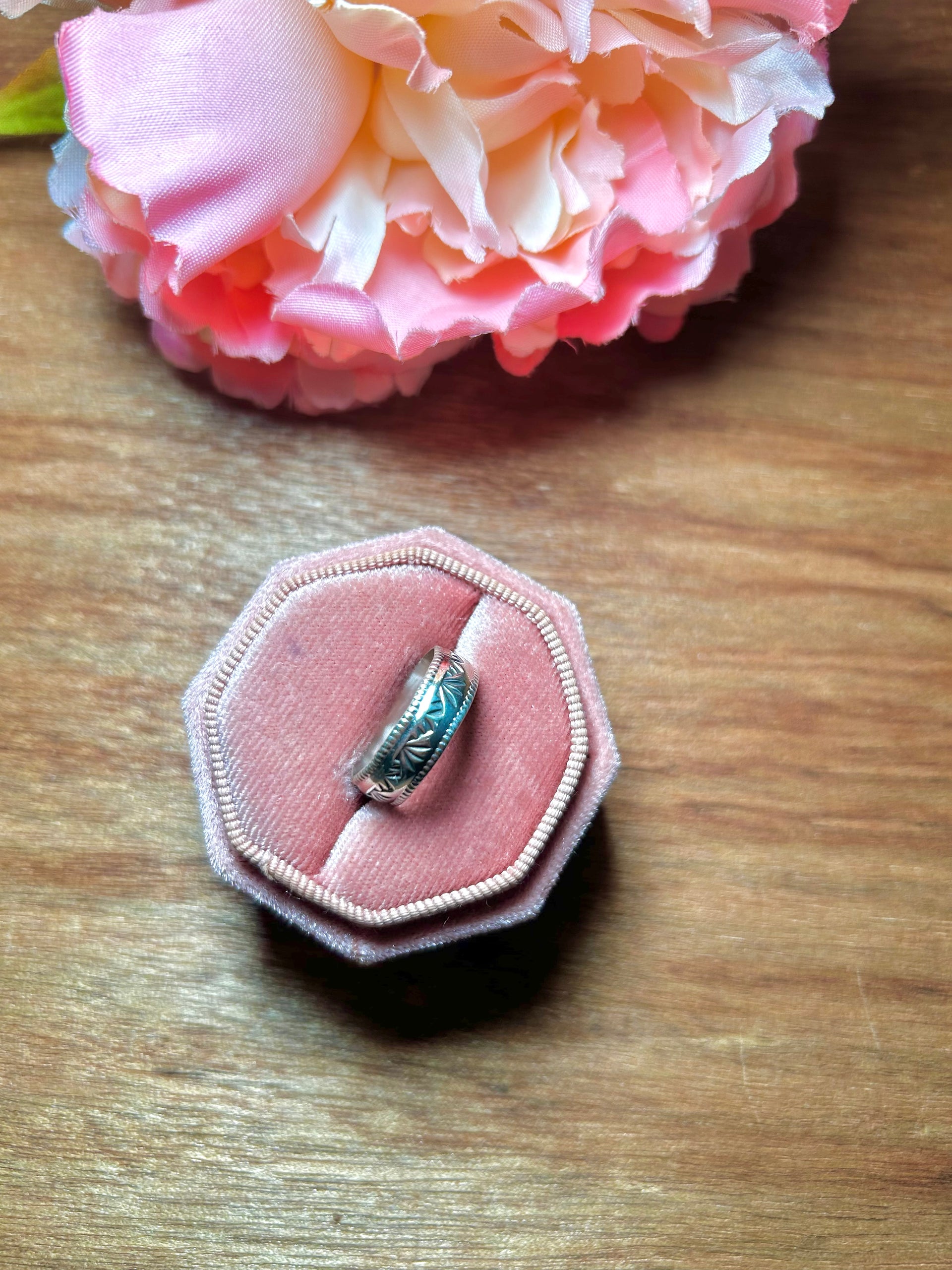 Navajo Made Sterling Silver Ring Size 6.25