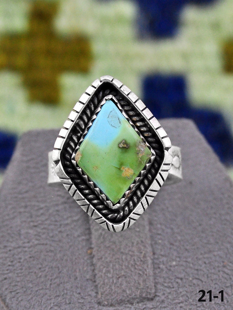 Southwest Made Sonoran Gold & Sterling Silver Adjustable Ring