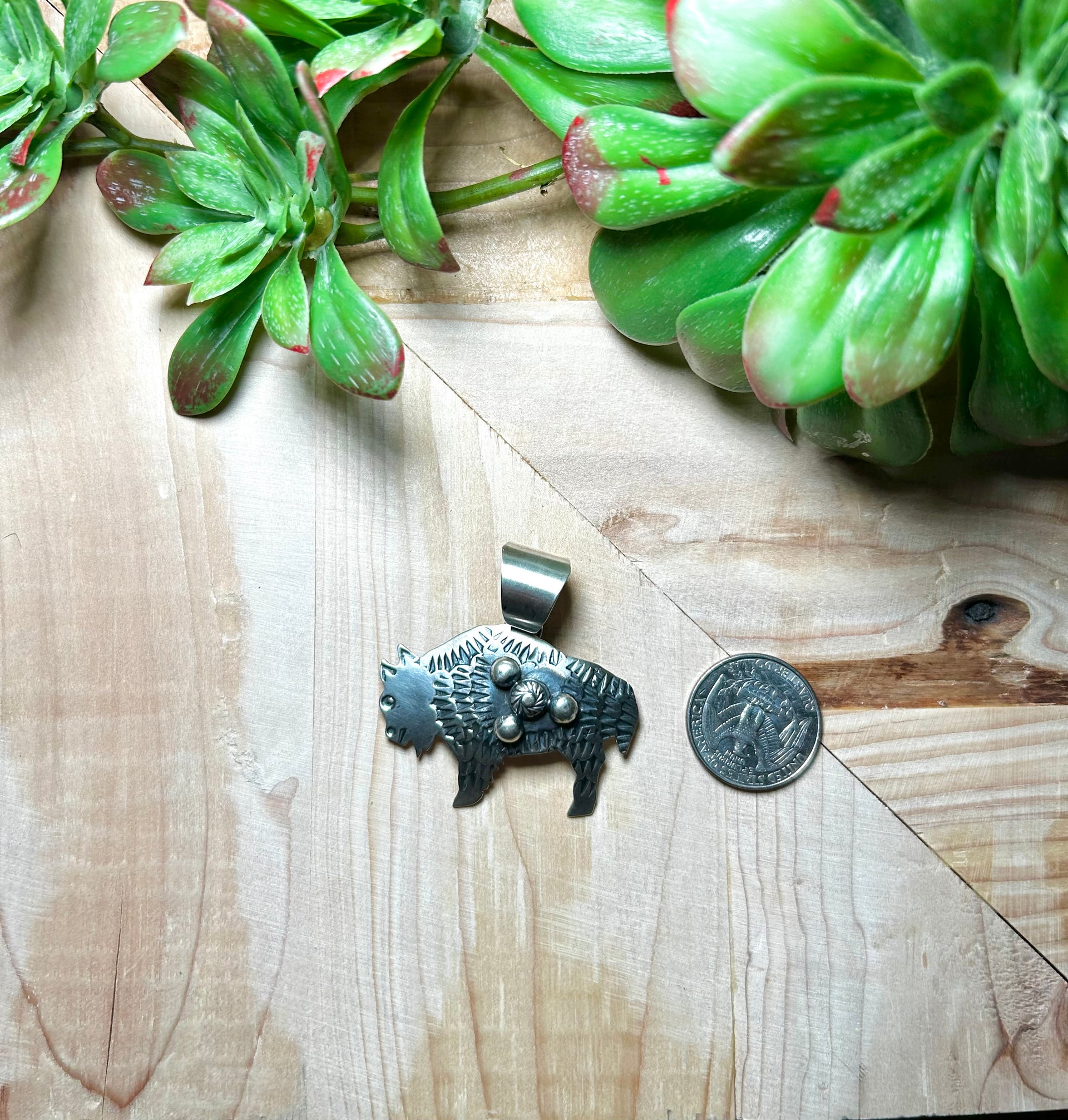 Chimney Butte Sterling Silver Pendant