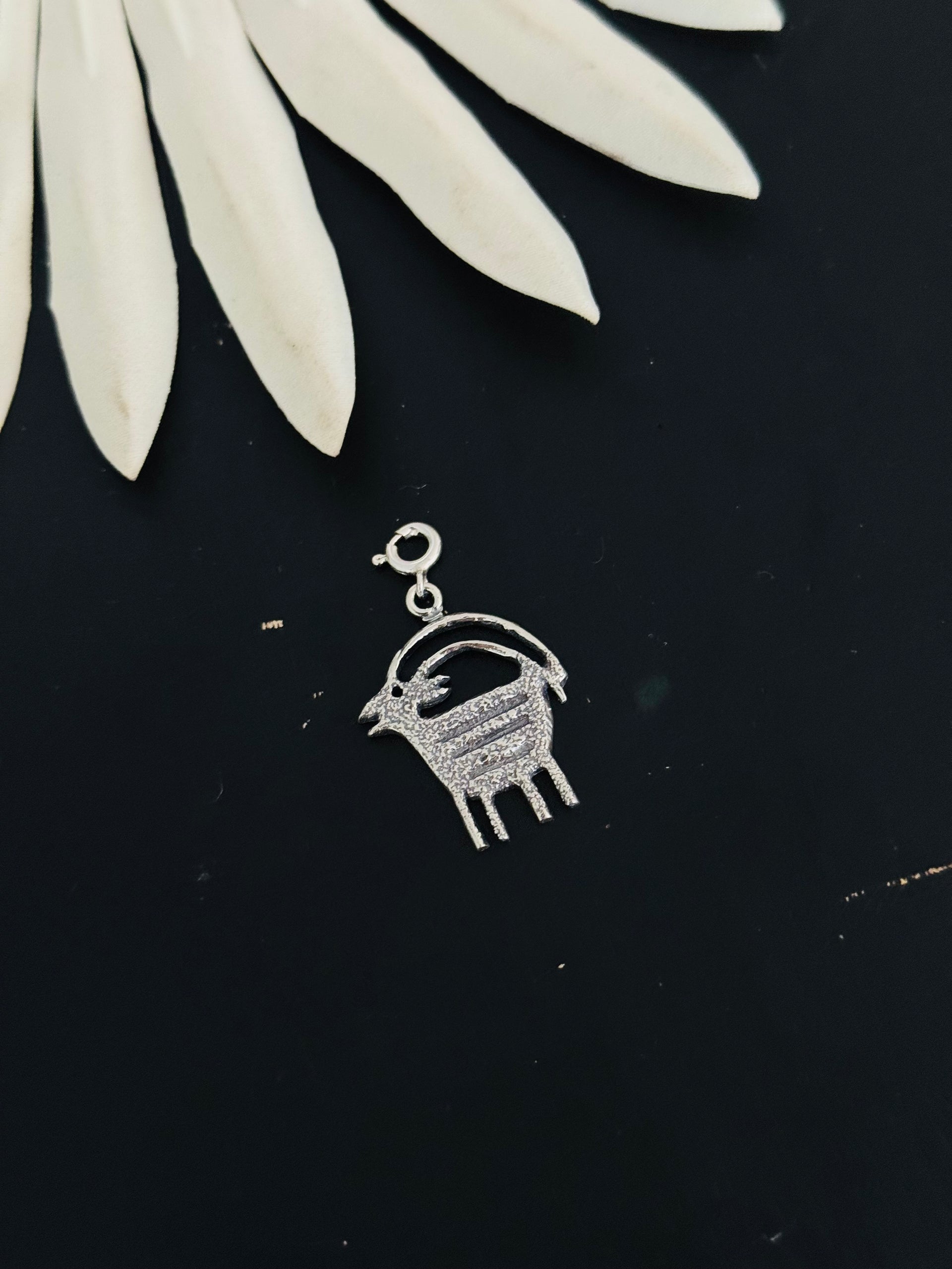 Navajo Made Sterling Silver Cast Charms