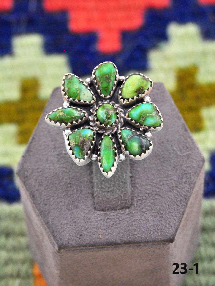 Southwest Made Sonoran Gold & Sterling Silver Adjustable Ring