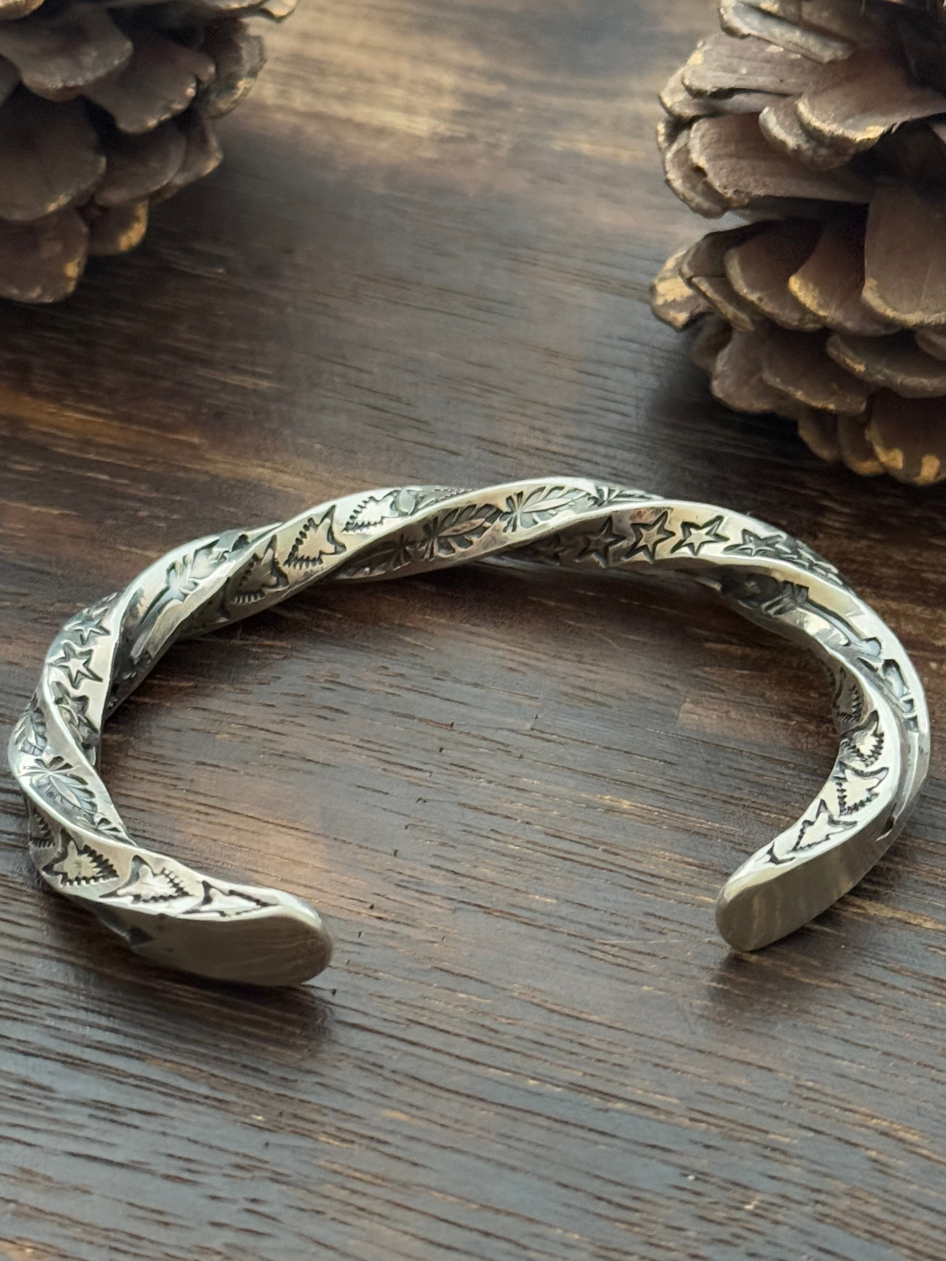 Sunshine Reeves Sterling Silver Cuff Bracelet