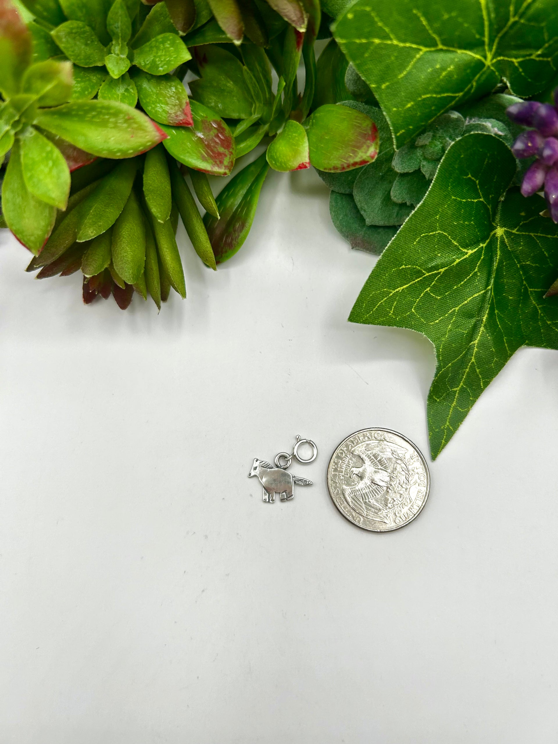 Navajo Made Sterling Silver Cast Charms