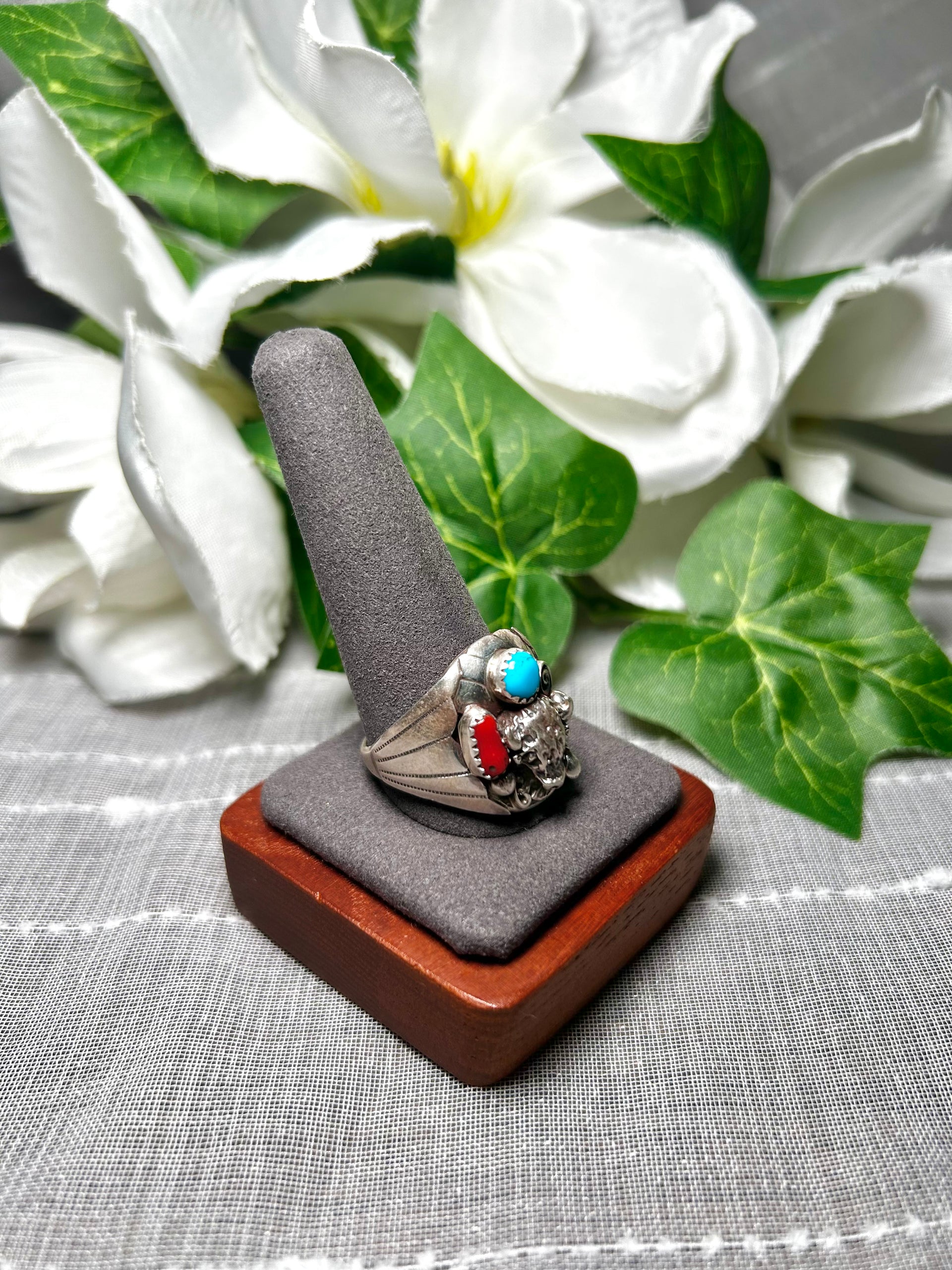 Grace Smith Multi Stone & Sterling Silver Ring Size 12.5