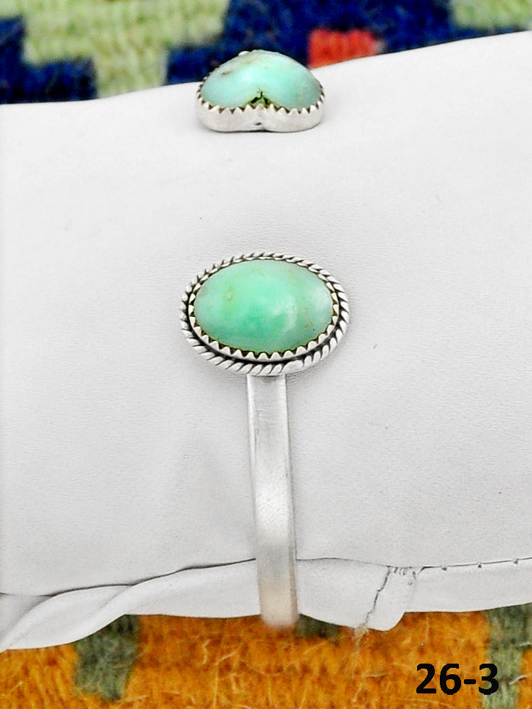 Southwest Handmade Paloma & Sterling Silver Cuff Bracelet