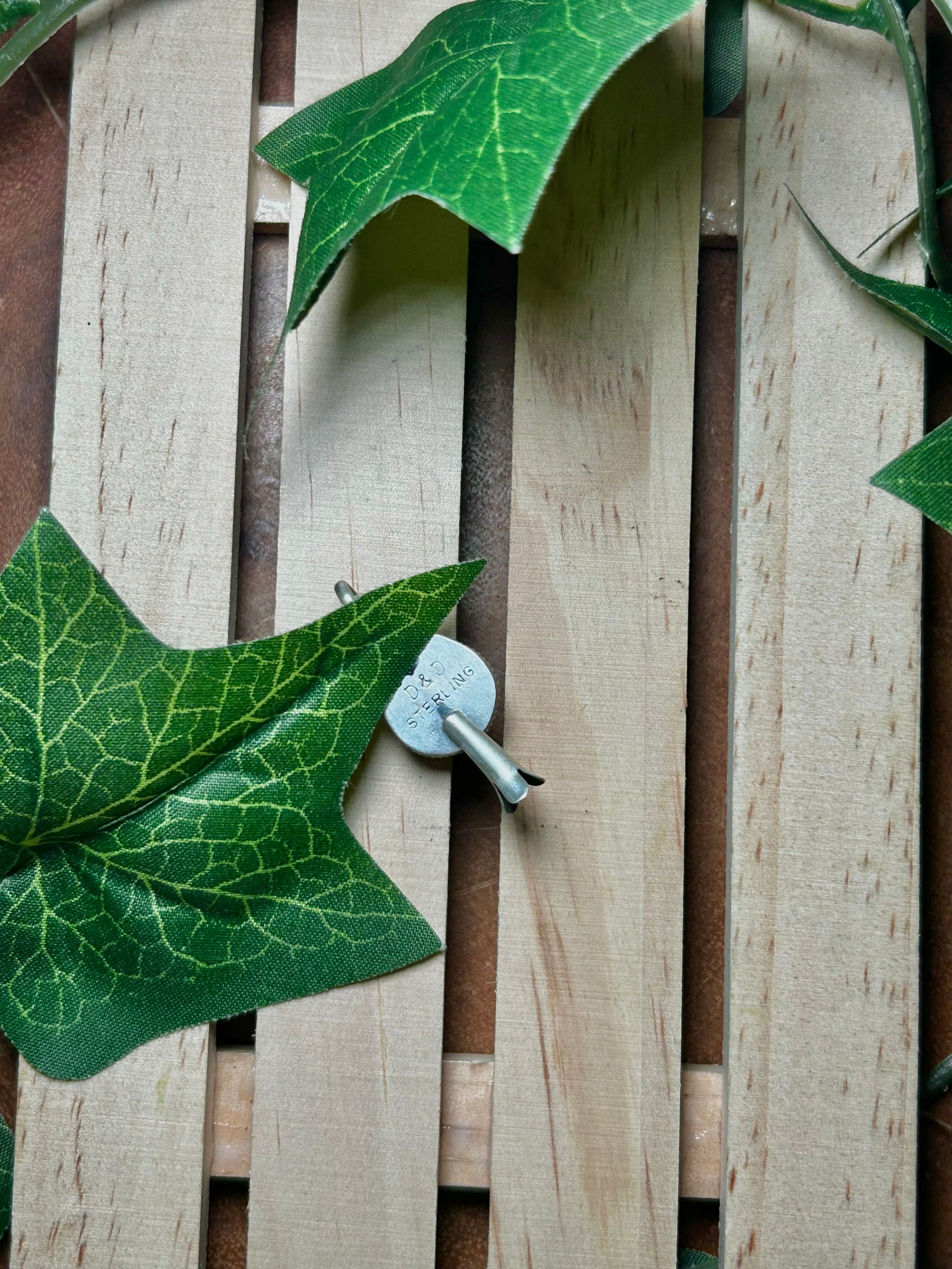 Navajo Made Kingman Turquoise & Sterling Silver Pendant