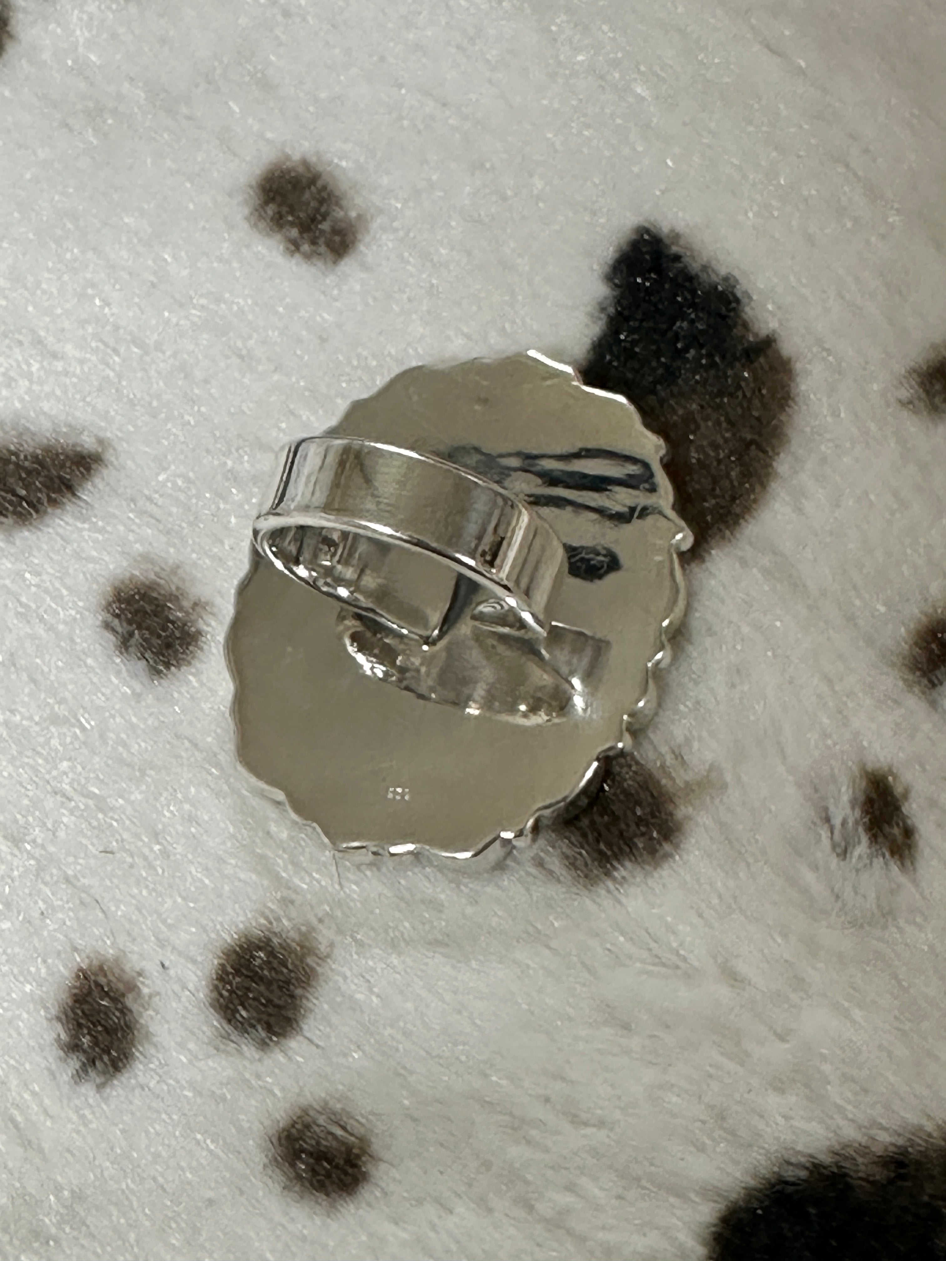 Southwest Handmade Multi Stone & Sterling Silver Cluster Adjustable Ring