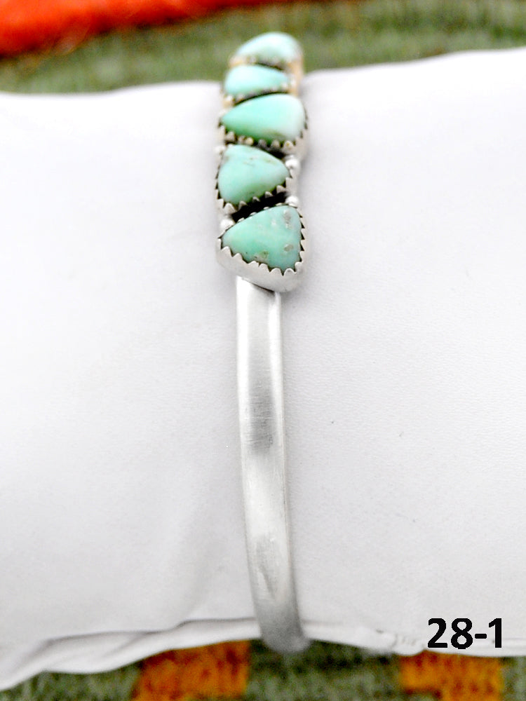 Southwest Handmade Paloma & Sterling Silver Cuff Bracelet