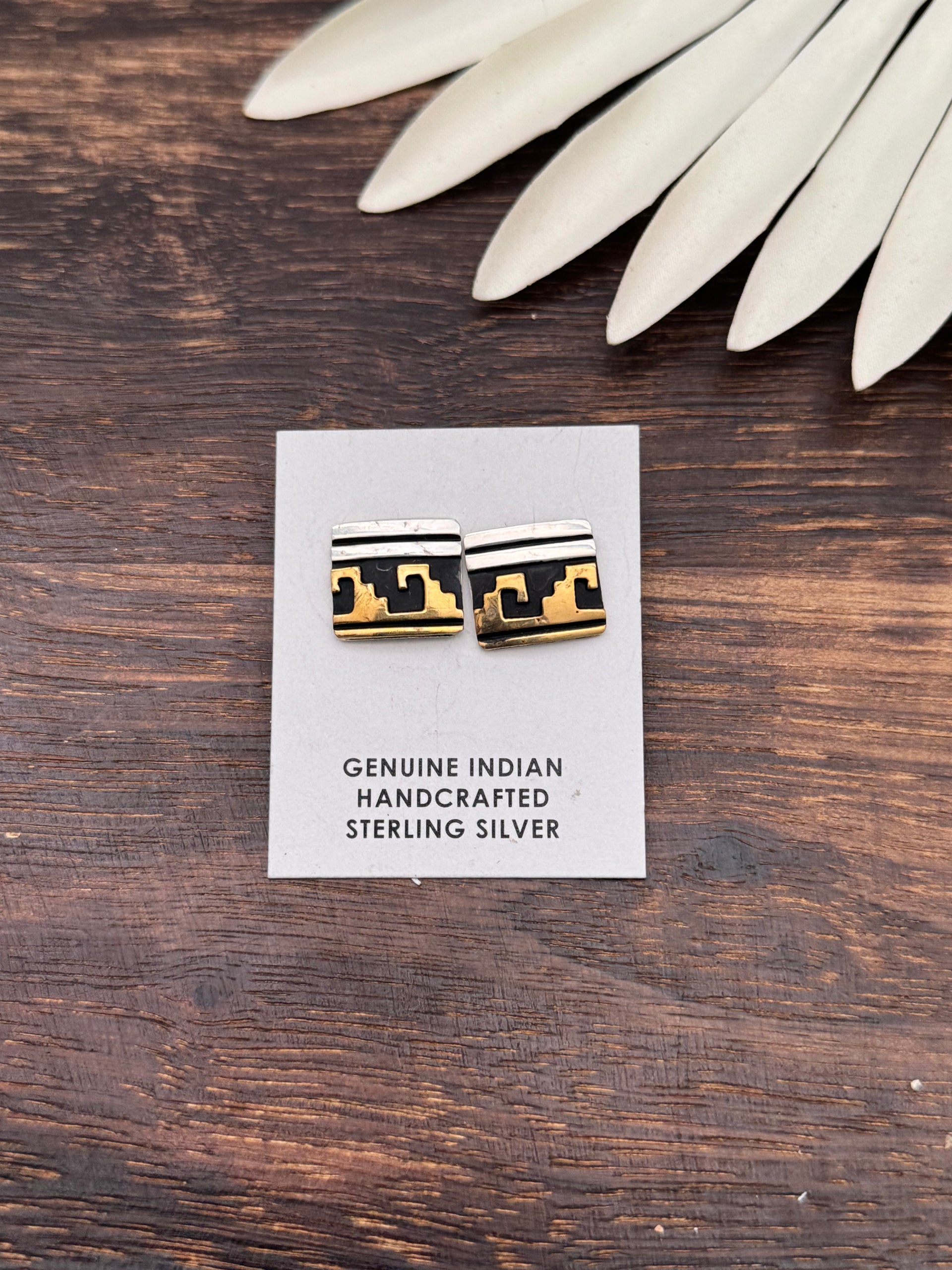 Tommy & Rose Singer Sterling Silver Post Earrings