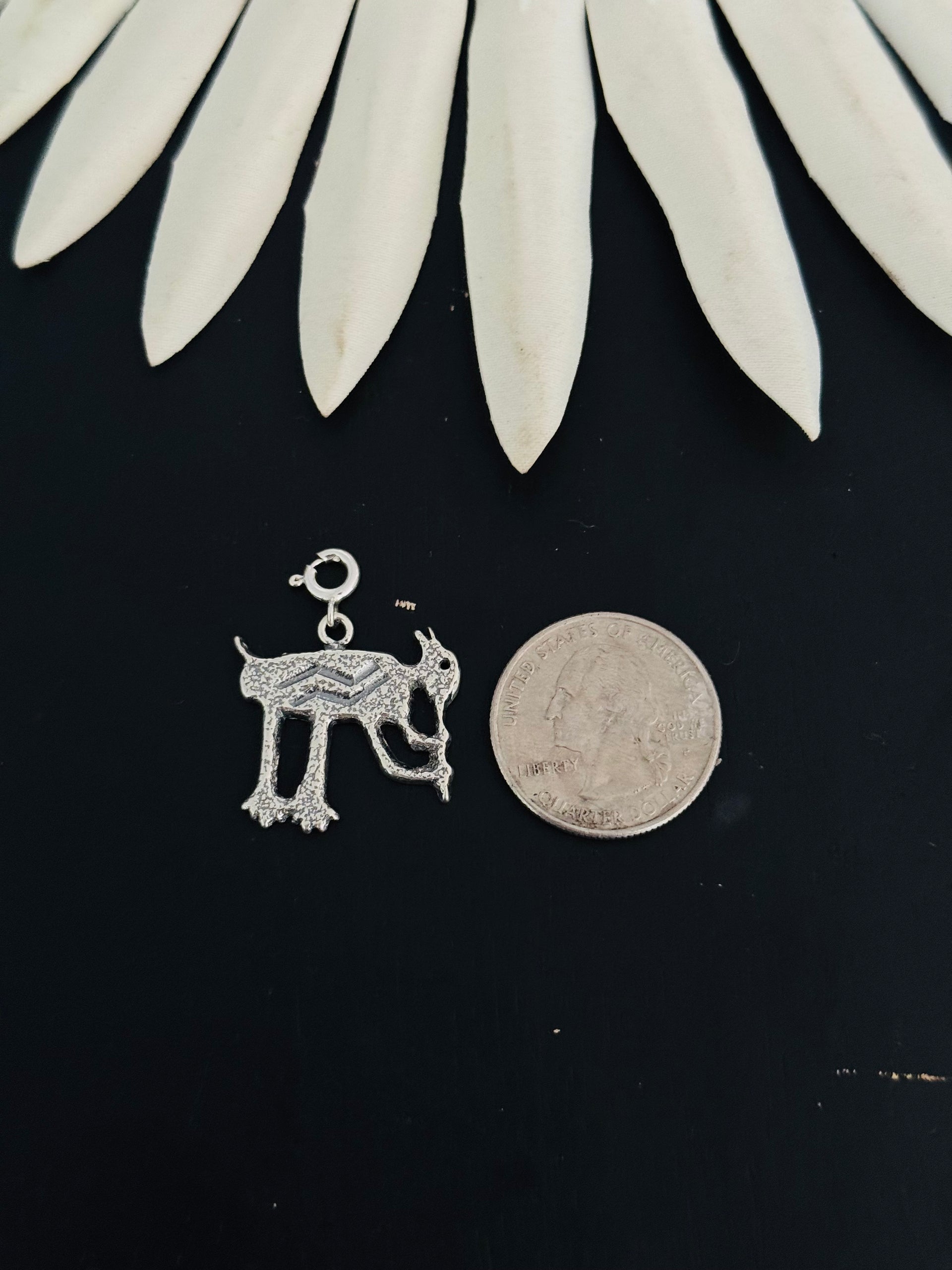 Navajo Made Sterling Silver Cast Charms