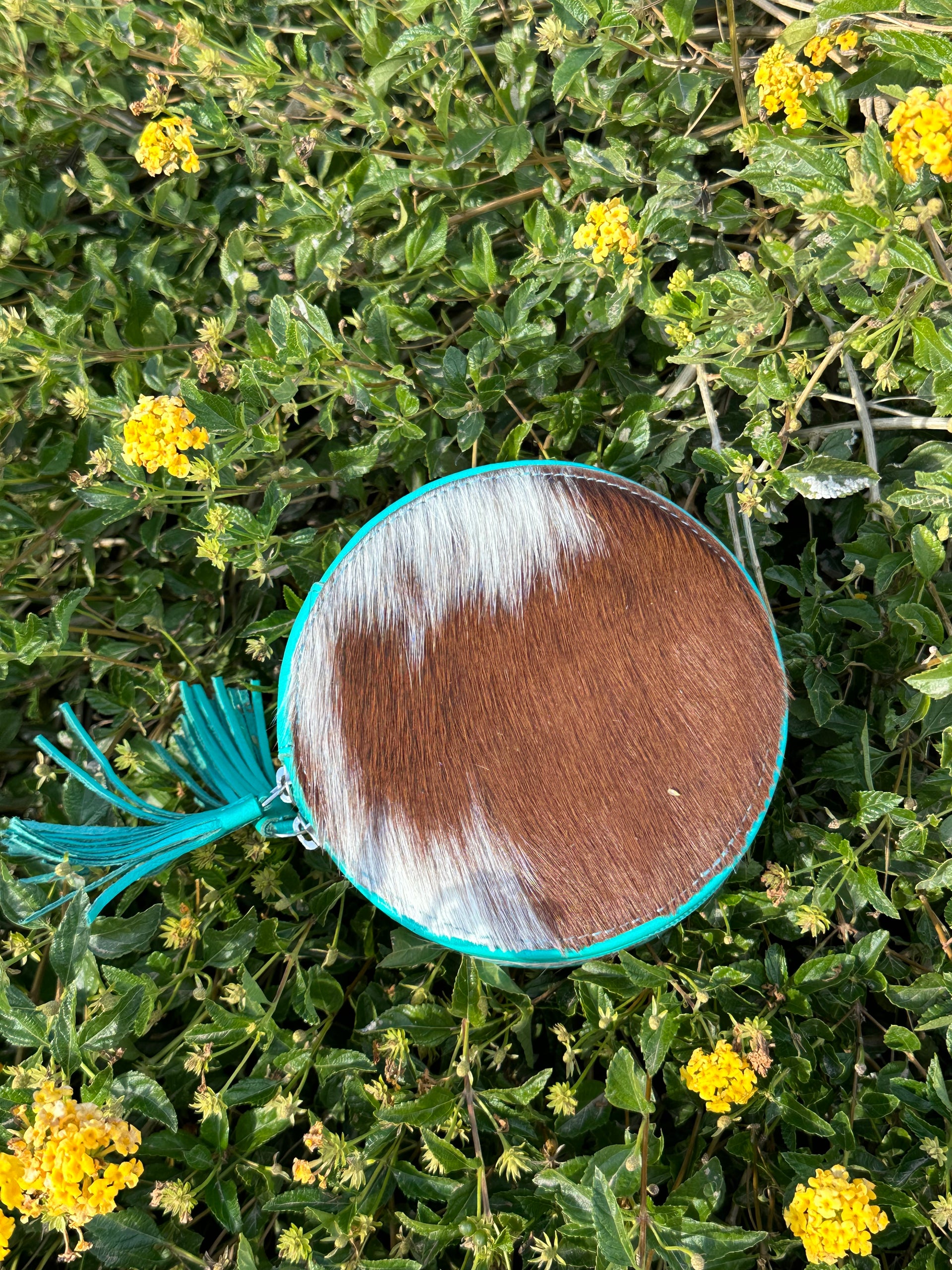 Genuine Leather Cowhide Jewelry Box